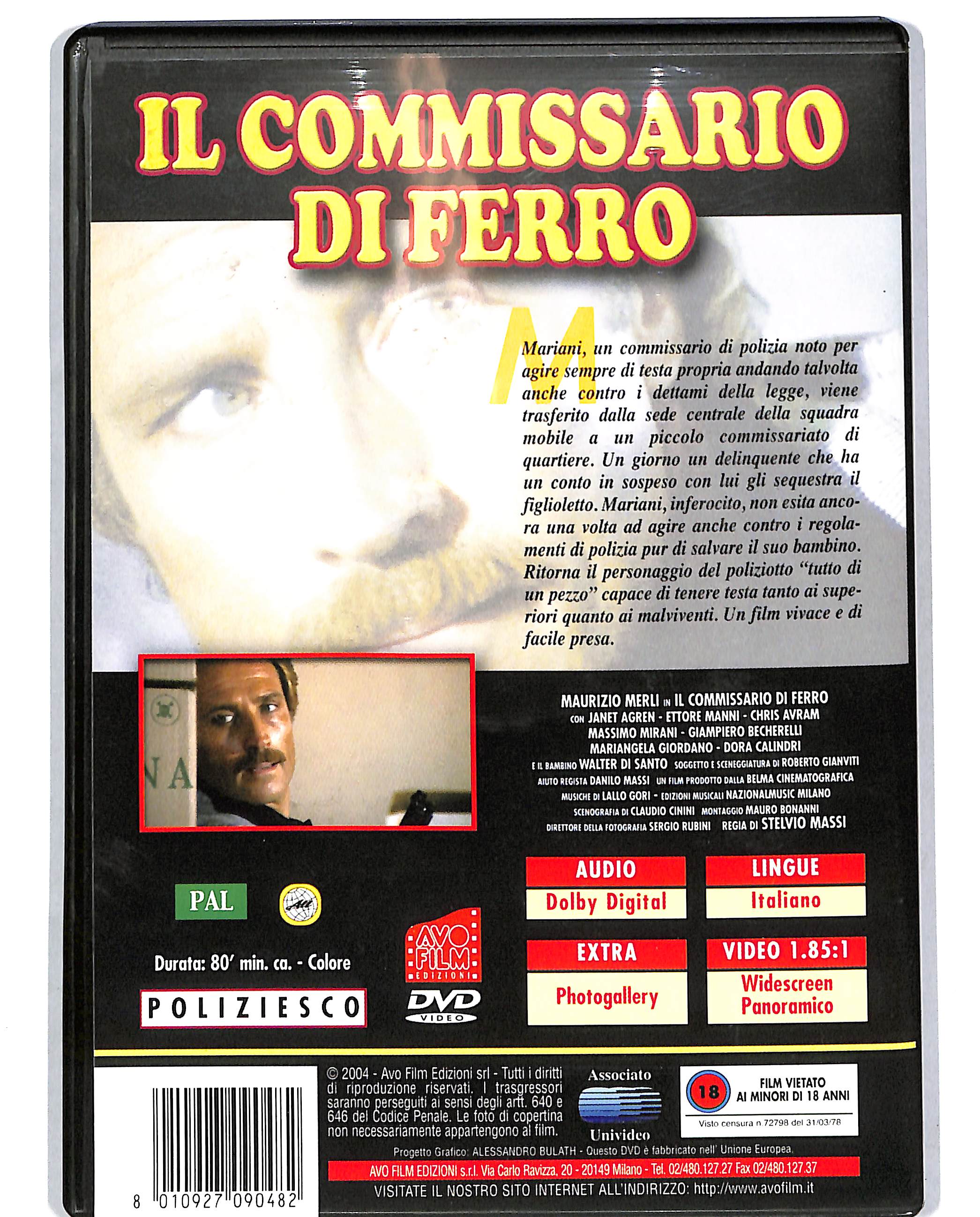 EBOND Il commissario di ferro DVD DB711135 - Image 2