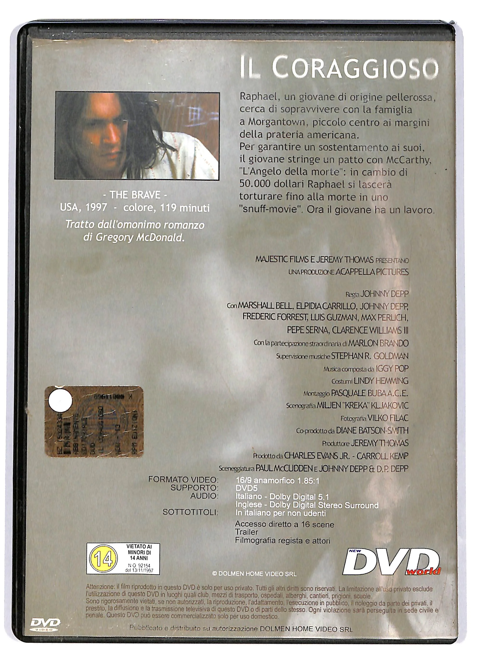 EBOND Il coraggioso EDITORIALE DVD DB683138 - Image 2
