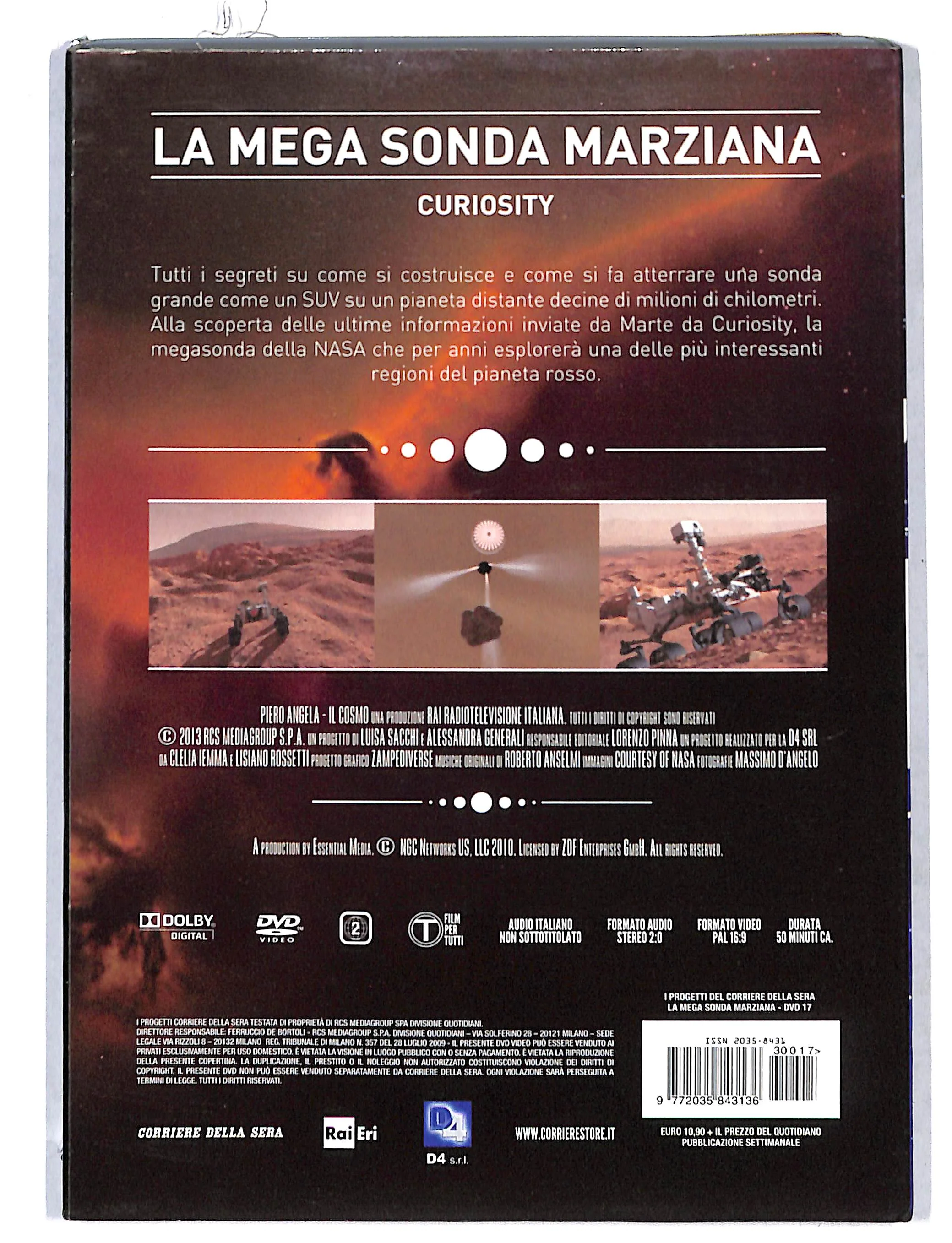 EBOND Il Cosmo vol.17 la mega sonda marziana DVD DB741853 - Image 2