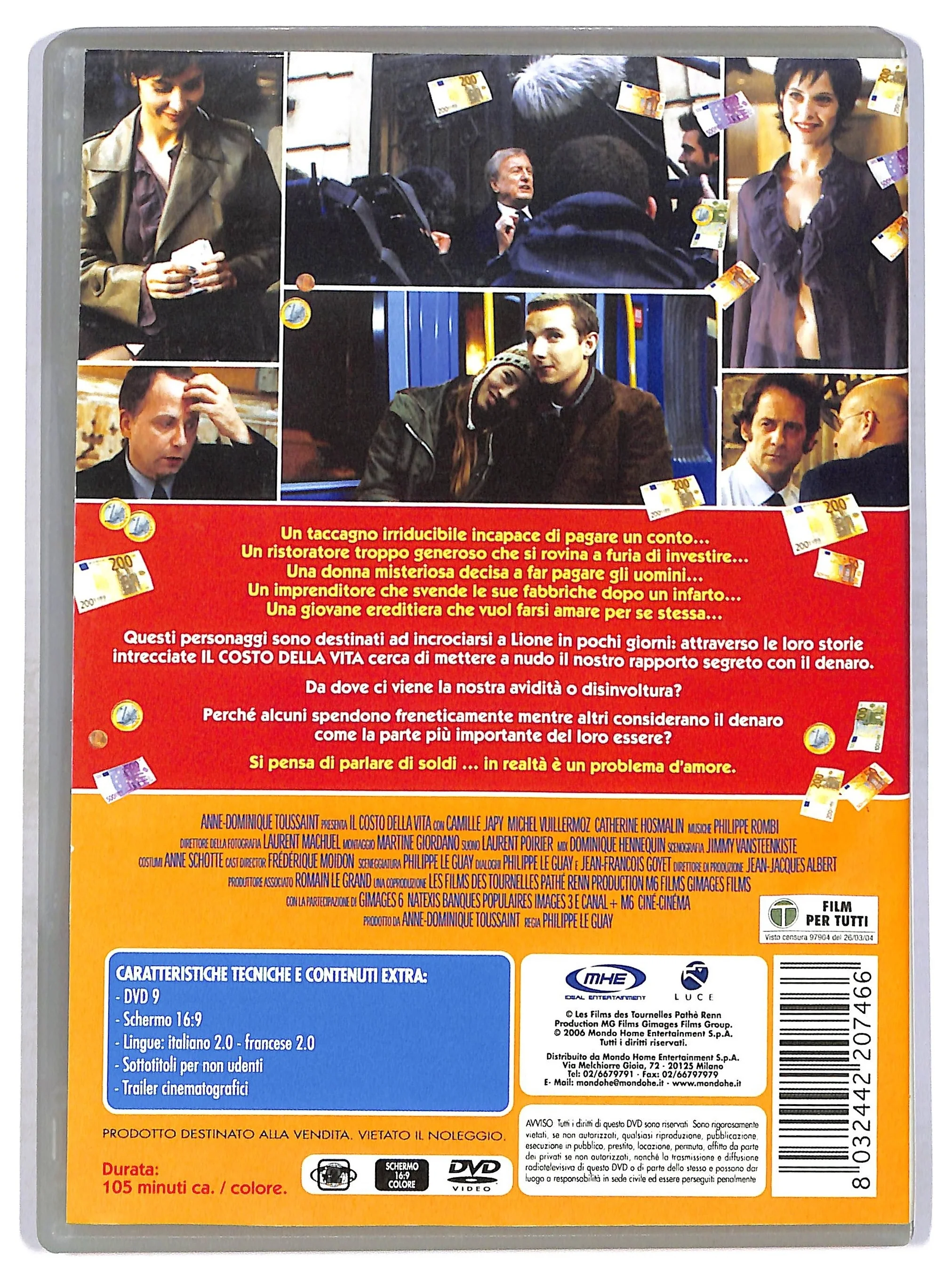 EBOND Il Costo Della Vita DVD DB733317 - Image 2