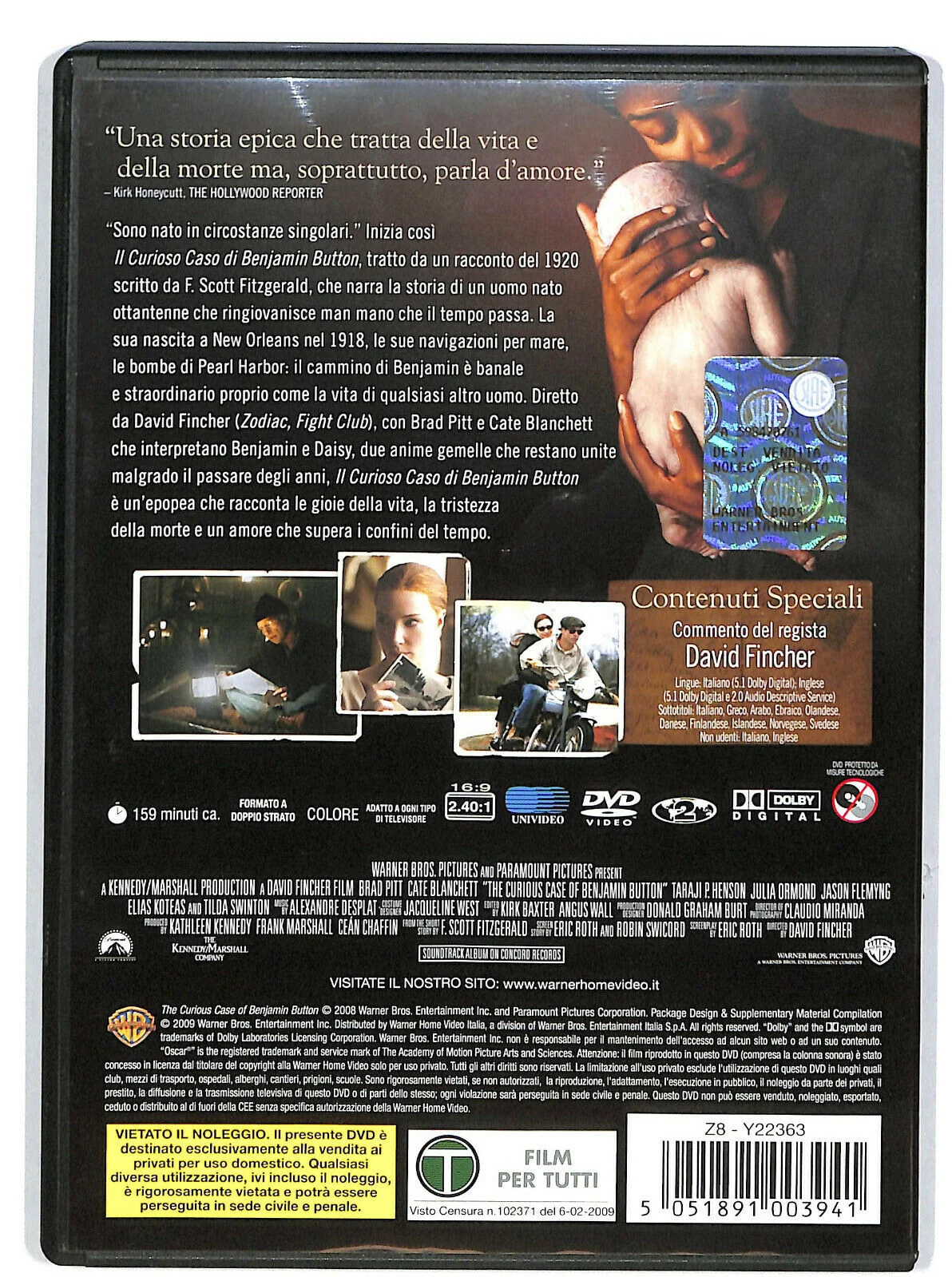 EBOND Il Curioso Caso Di Benjamin Button (film) NOLEGGIO DVD DB732351 - Image 2