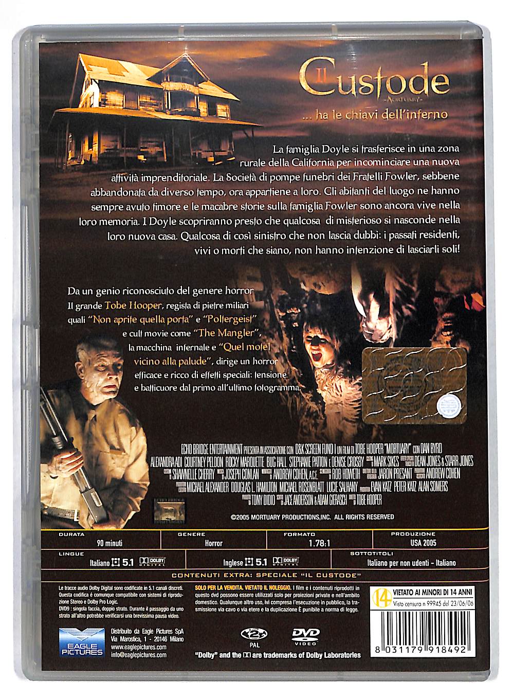 EBOND IL Custode DVD DB693808 - Image 2