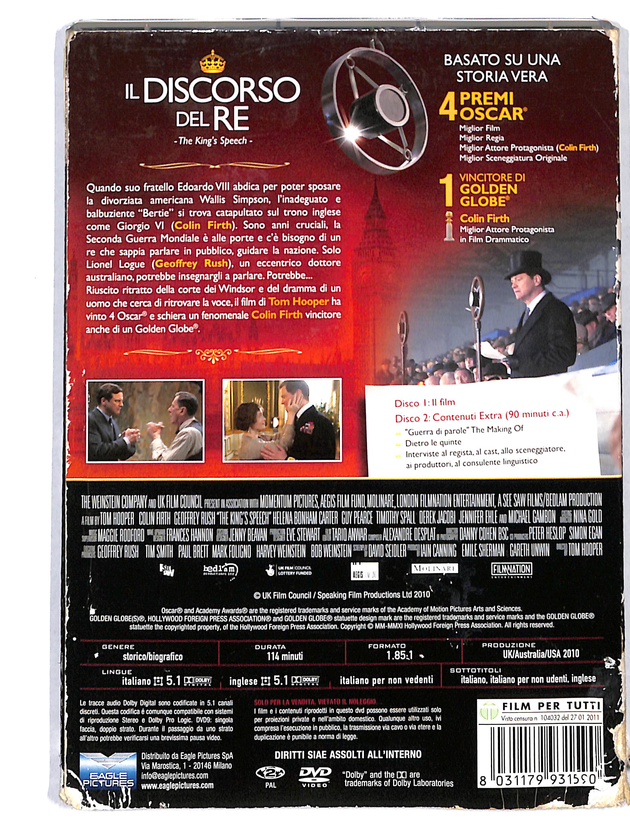 EBOND Il Discorso Del Re DVD DB723121 - Image 2