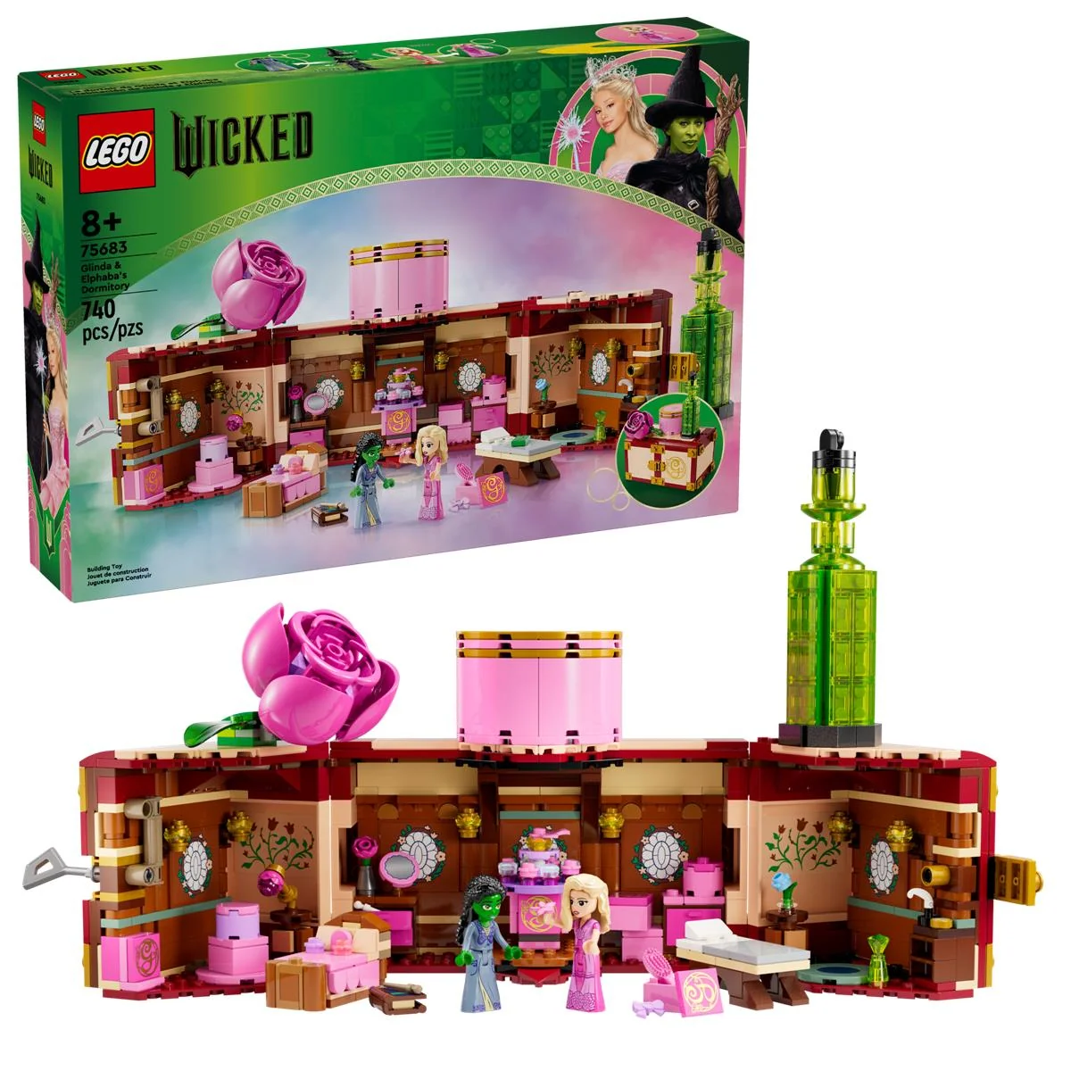 LEGO 75683 Il dormitorio di Glinda ed Elphaba - Image 2