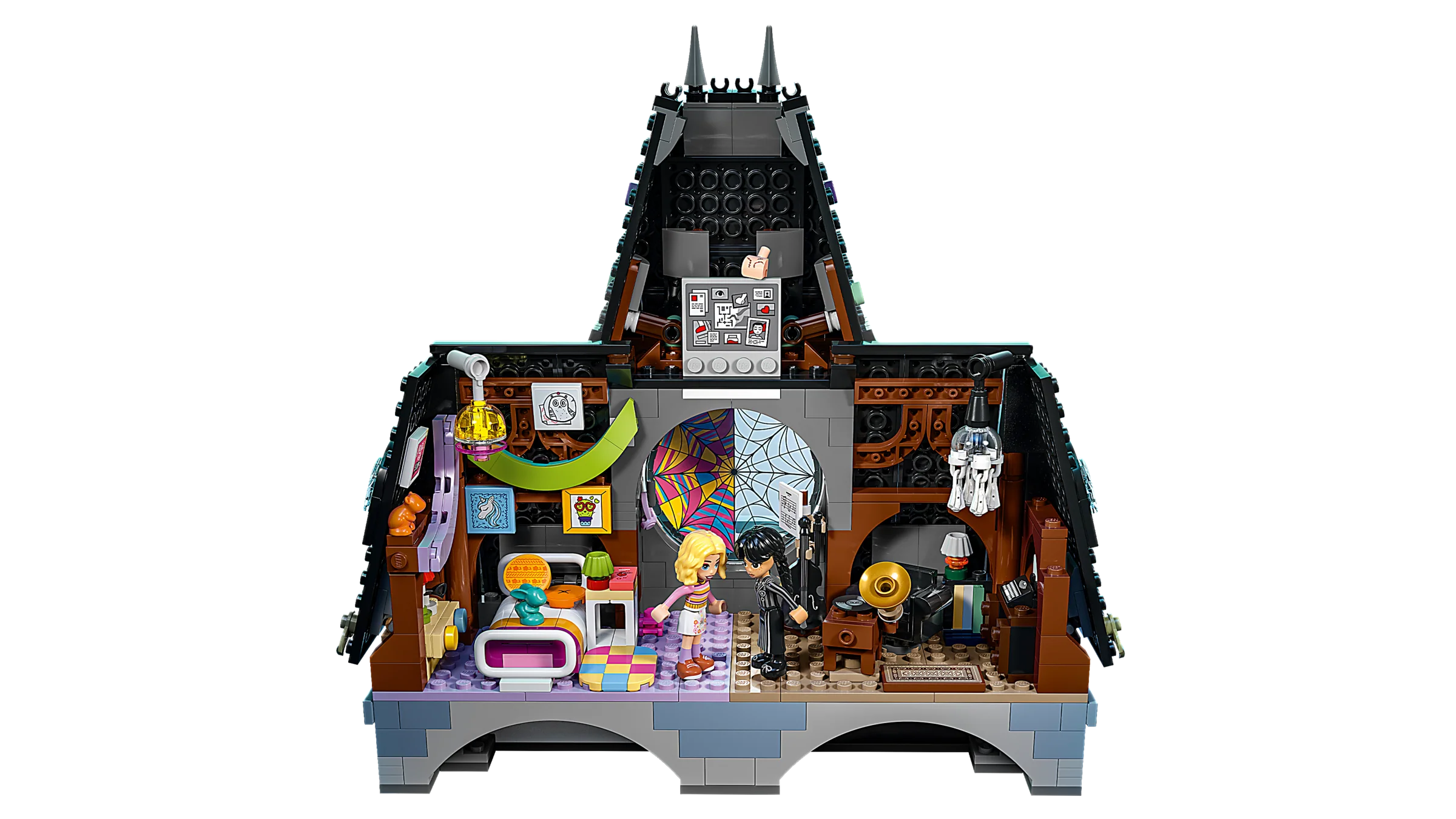 LEGO 76781 Il dormitorio di Mercoledi ed Enid - Image 2