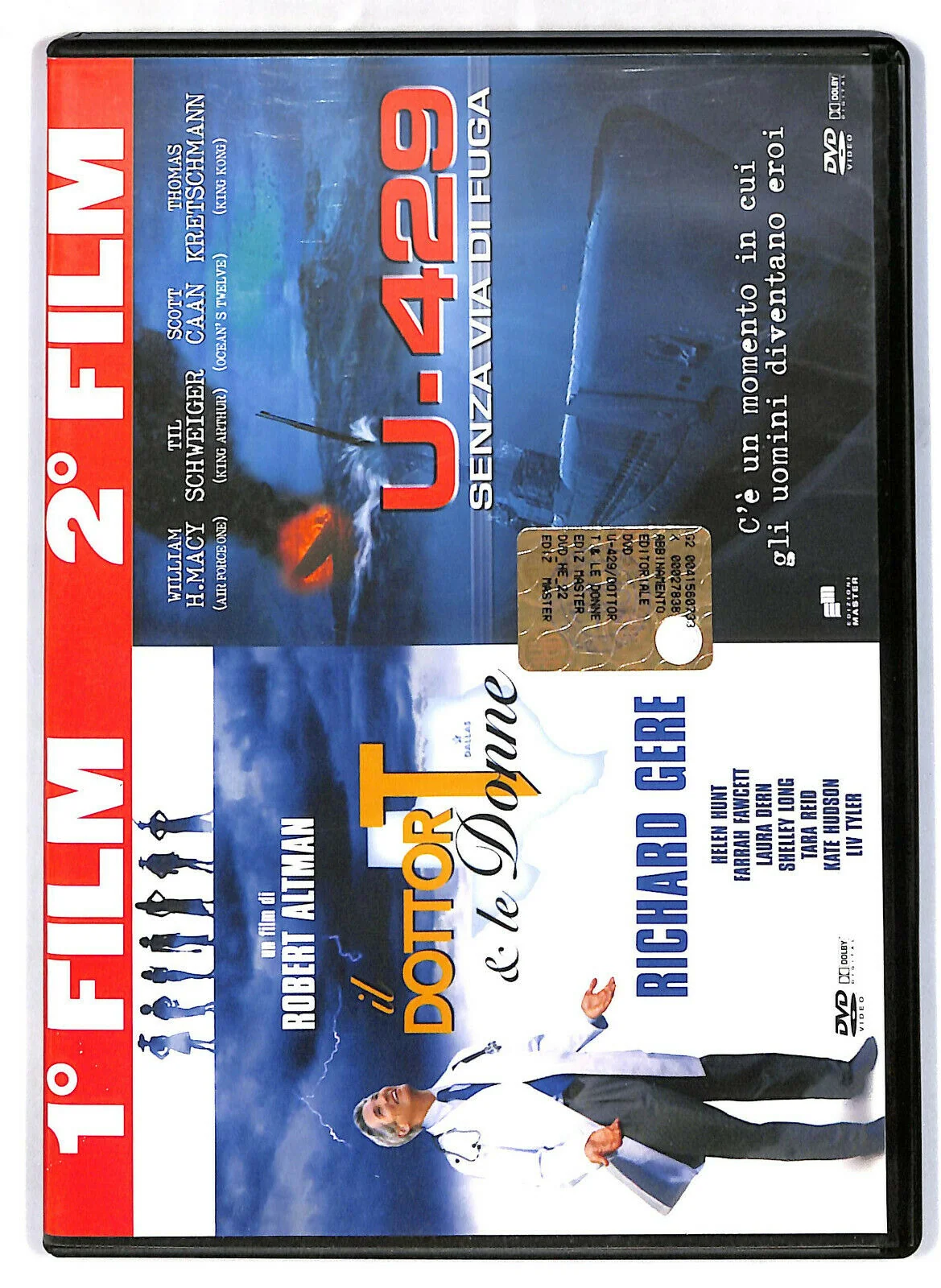 EBOND Il Dottor T e Le Donne - U-429 Senza Via Di Fuga EDITORIALE DVD DB740146