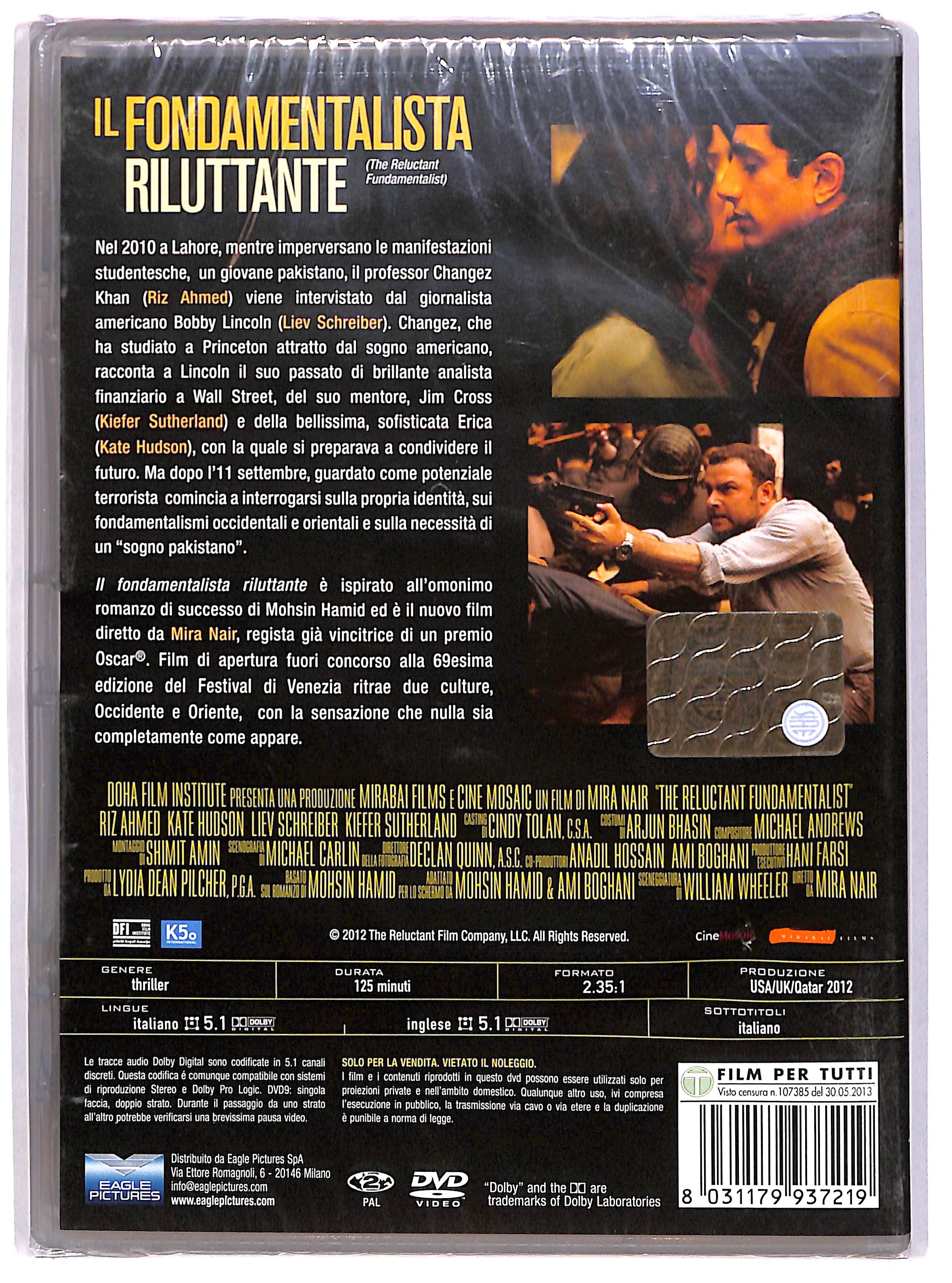 EBOND Il Fondamentalista Riluttante DVD DB712353 - Image 2
