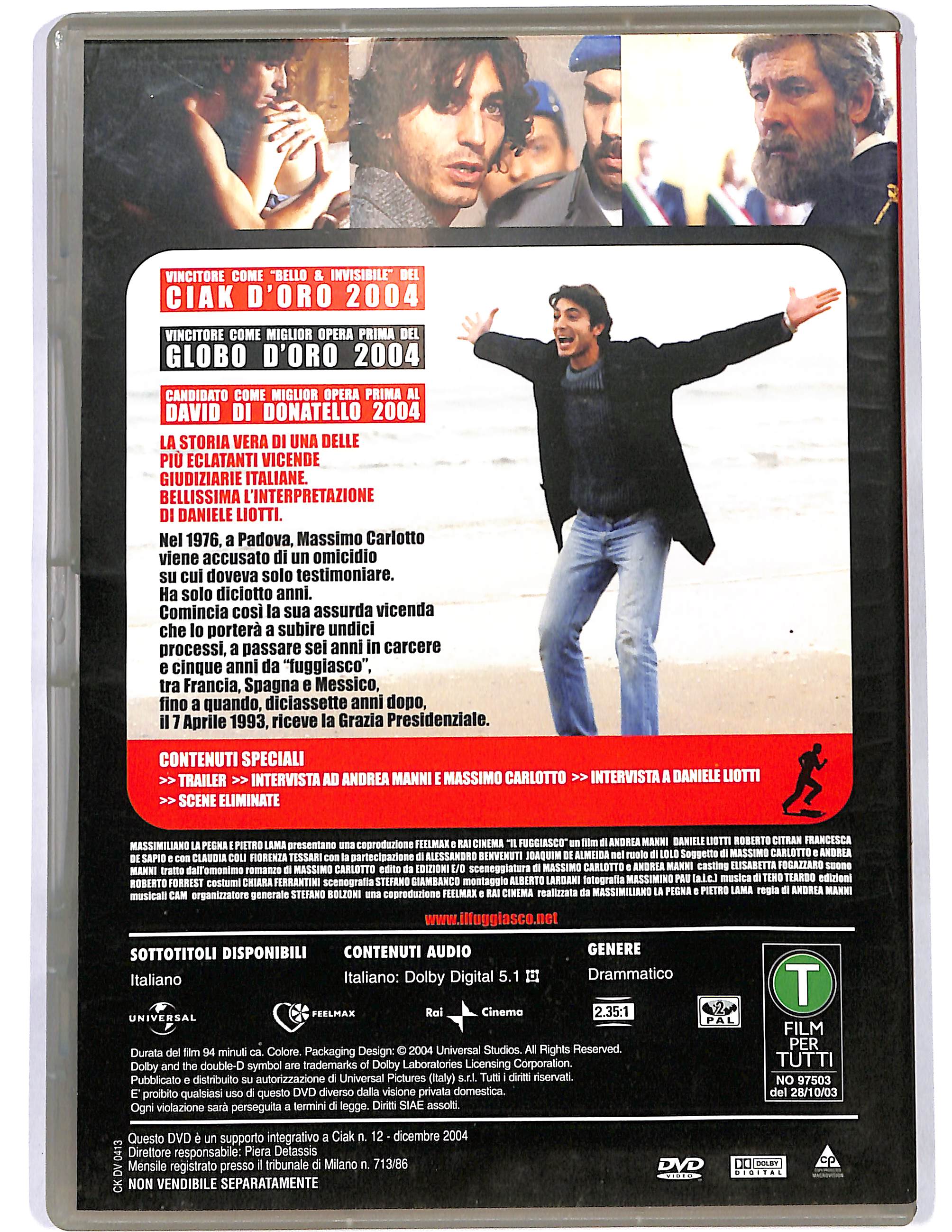 EBOND Il fuggiasco EDITORIALE DVD DB743648 - Image 2