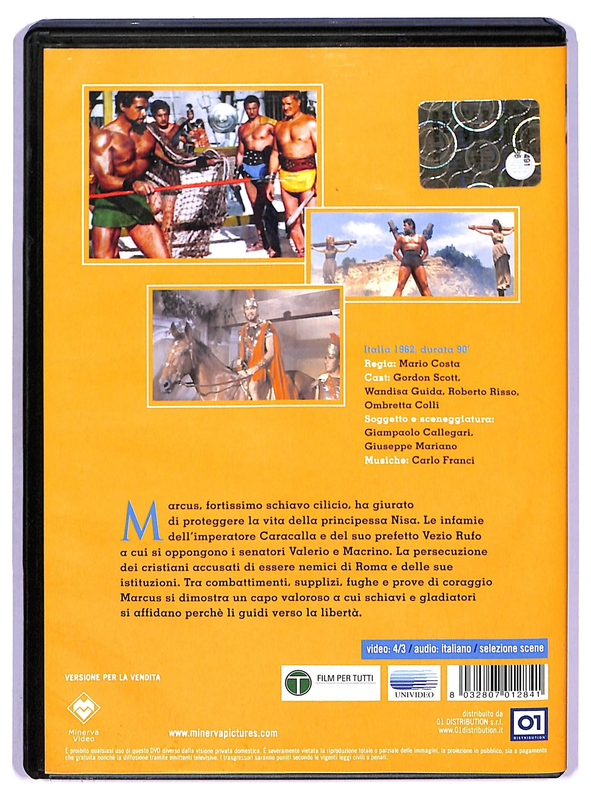 EBOND Il gladiatore di Roma (PEPLUM COLLECITON) DVD DB745910 - Image 2