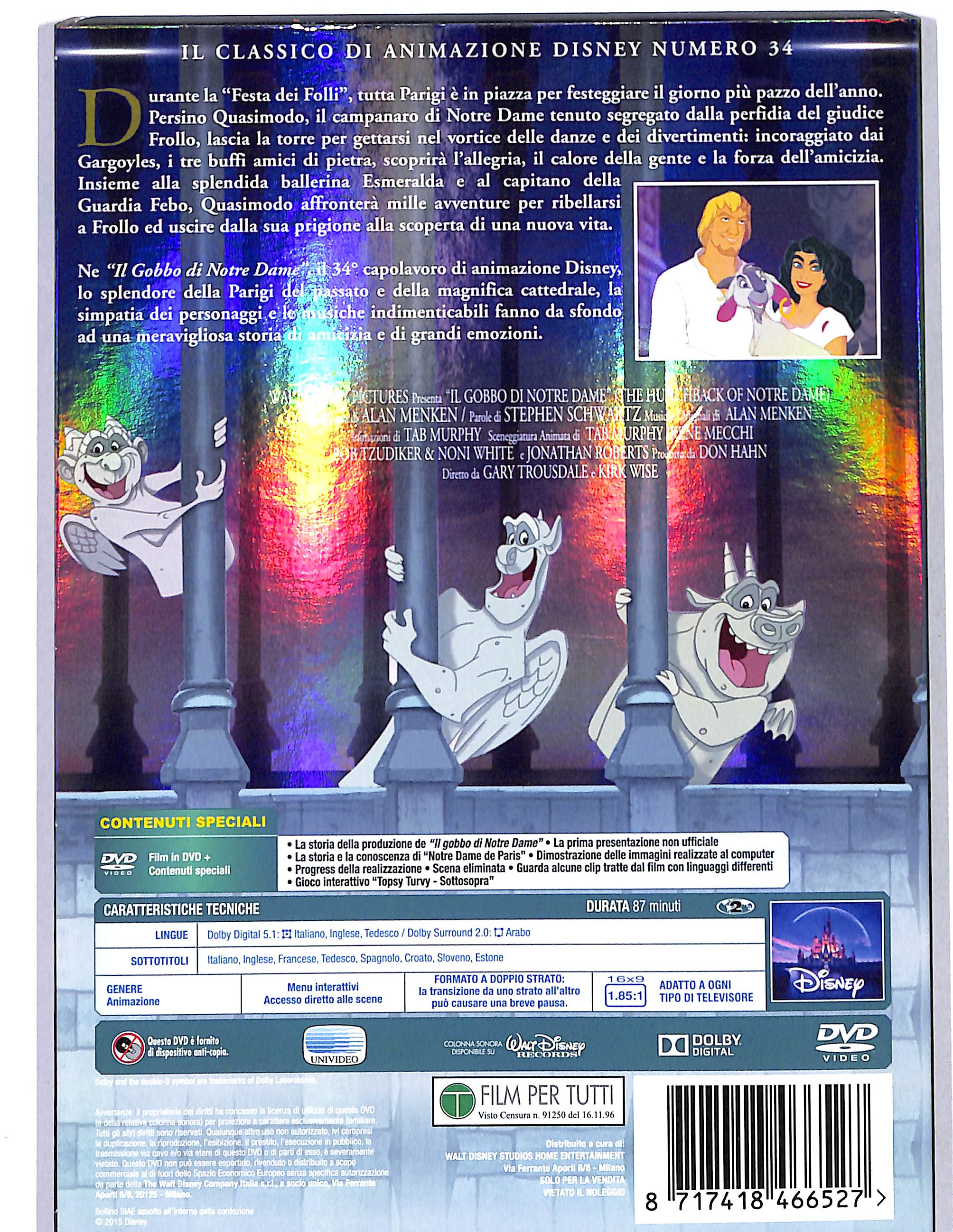 EBOND Il Gobbo di Notre Dame DVD DB730118 - Image 2
