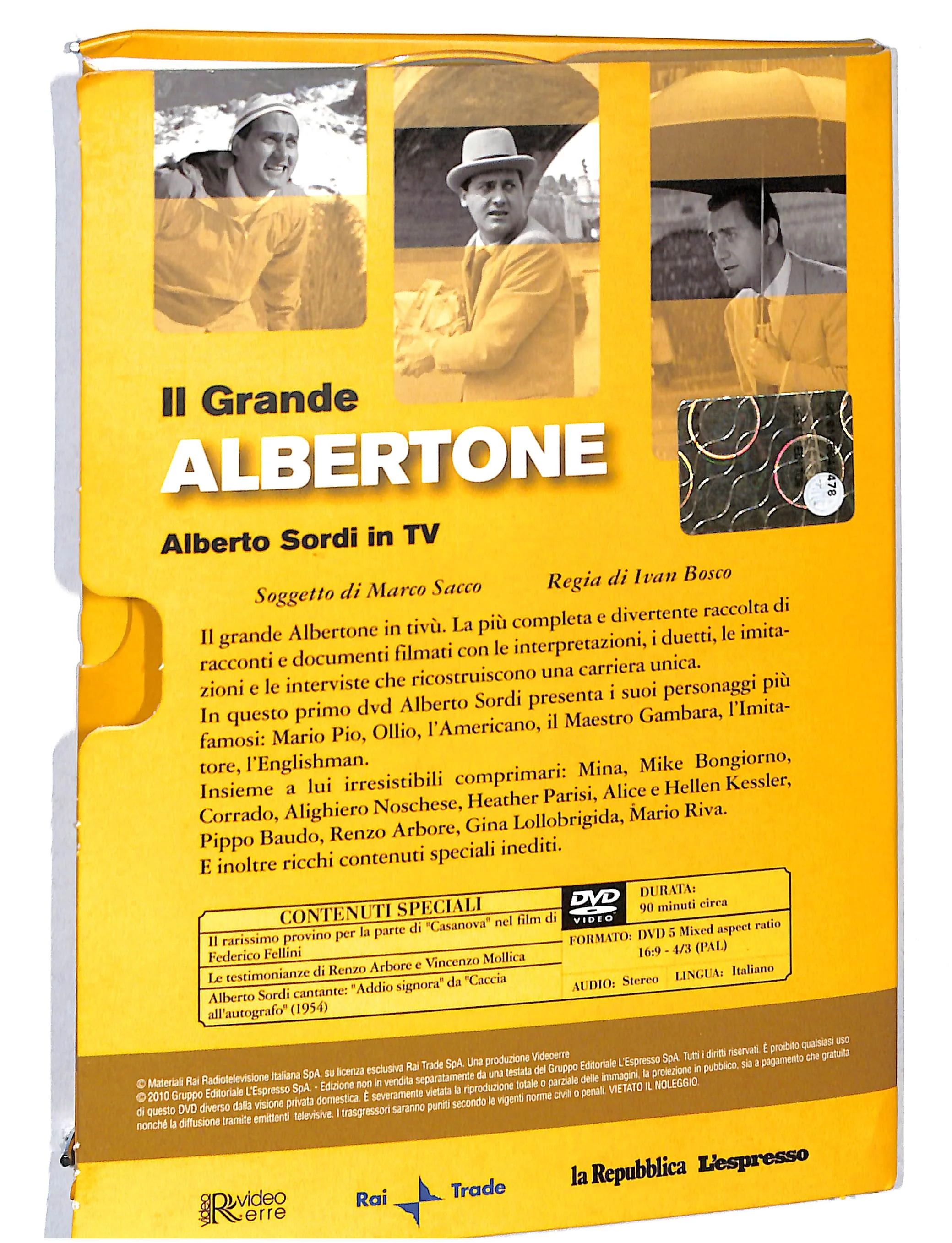 EBOND Il Grande Albertone vol.1 I personaggi EDITORIALE DVD DB748862 - Image 2