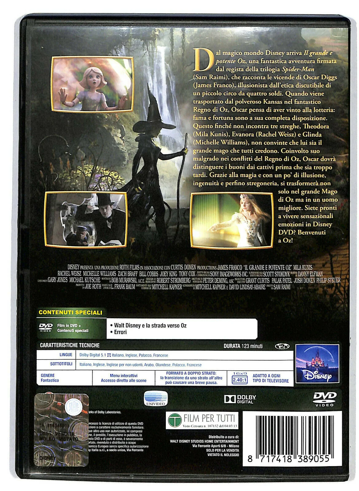 EBOND Il Grande e Potente Oz DVD DB714336 - Image 2