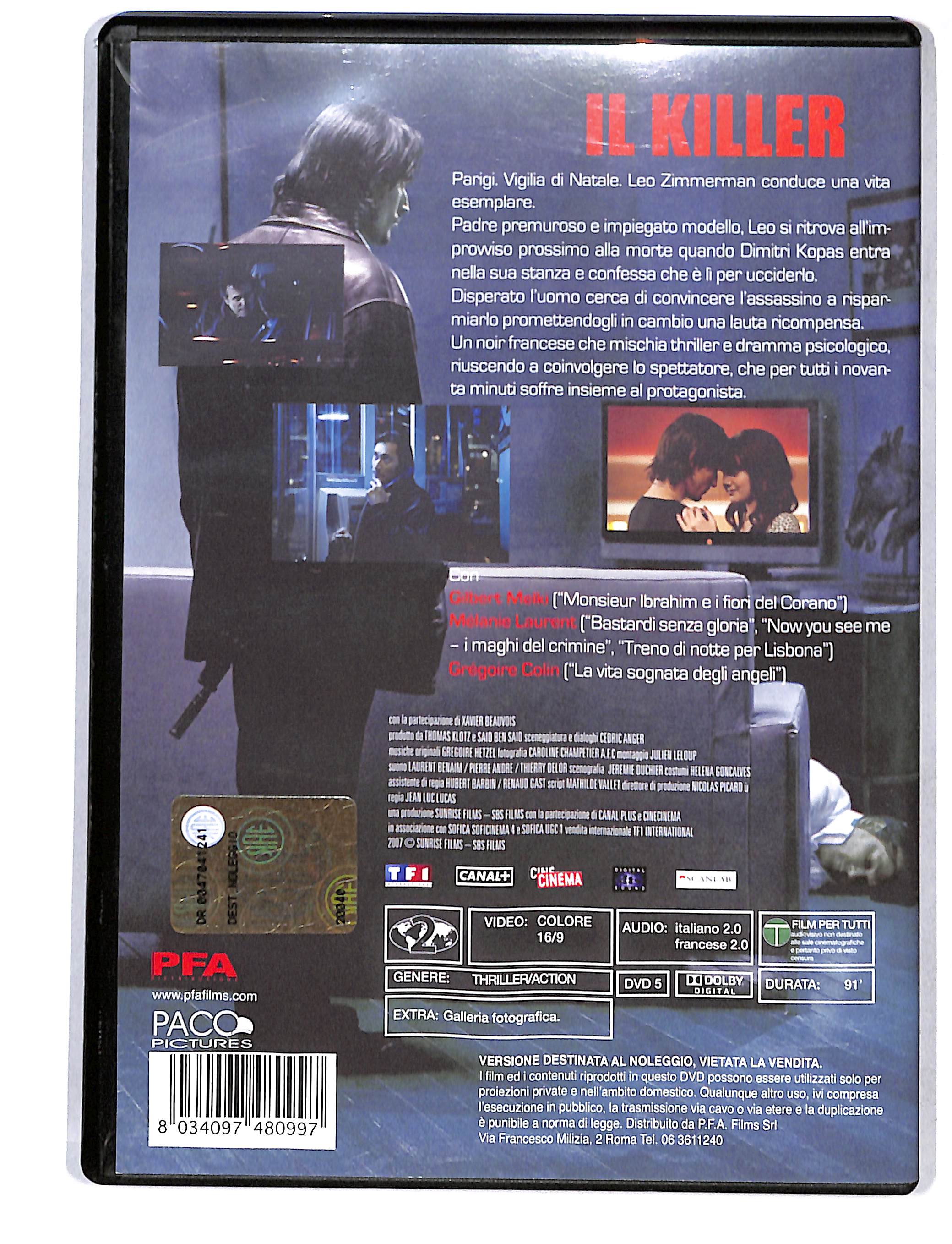 EBOND Il Killer NOLEGGIO DVD DB750417 - Image 2