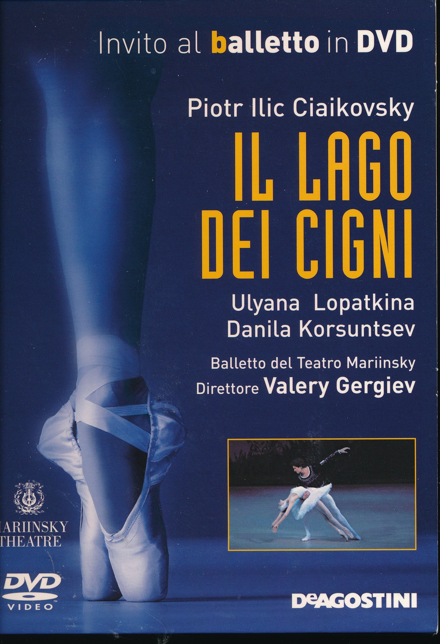 EBOND Il lago dei cigni + booklet DVD DB730101