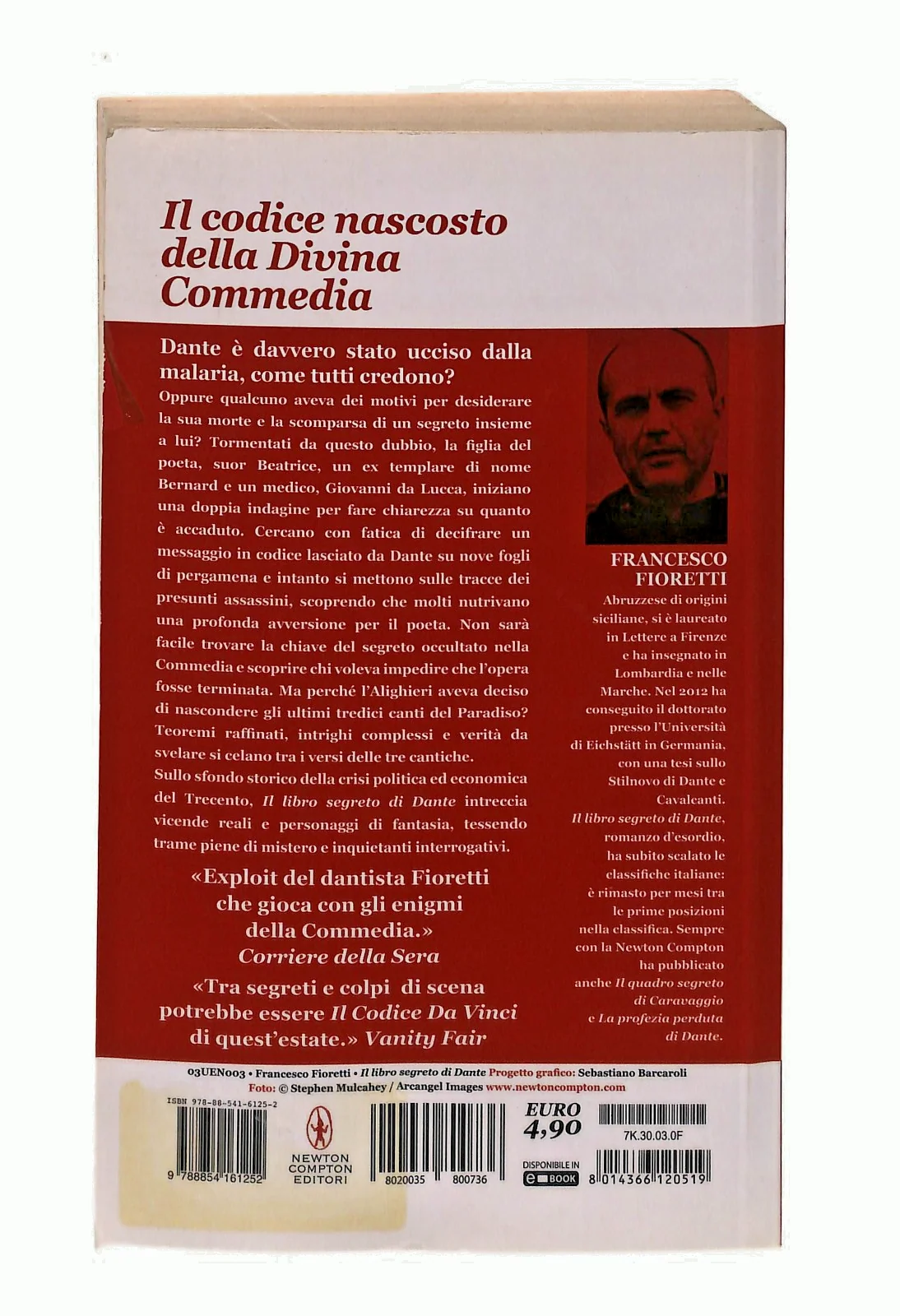 EBOND IlSegreto Di Dante Francesco Fioretti Newton Libro LI048904 - Image 2