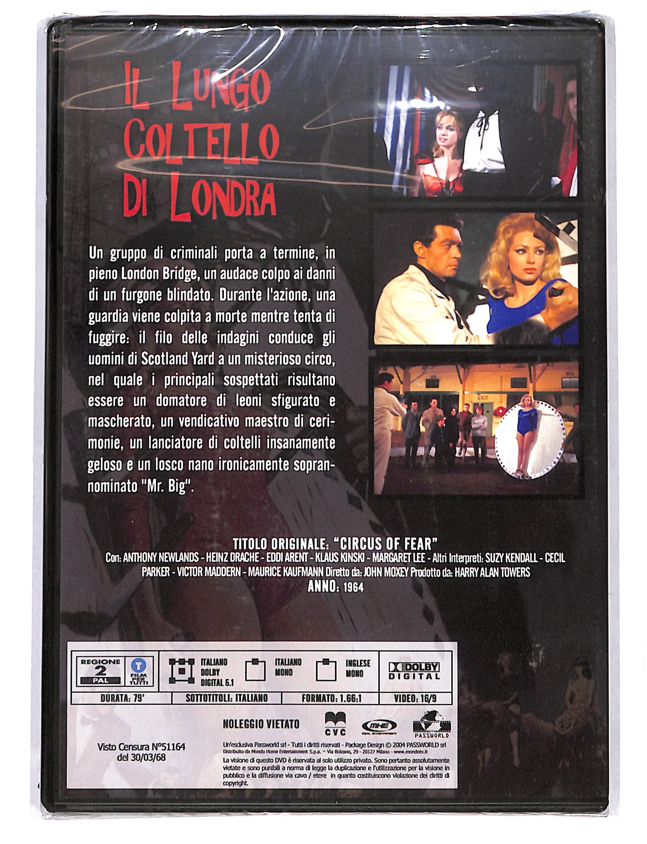 EBOND Il Lungo coltello di Londra DVD DB754336 - Image 2