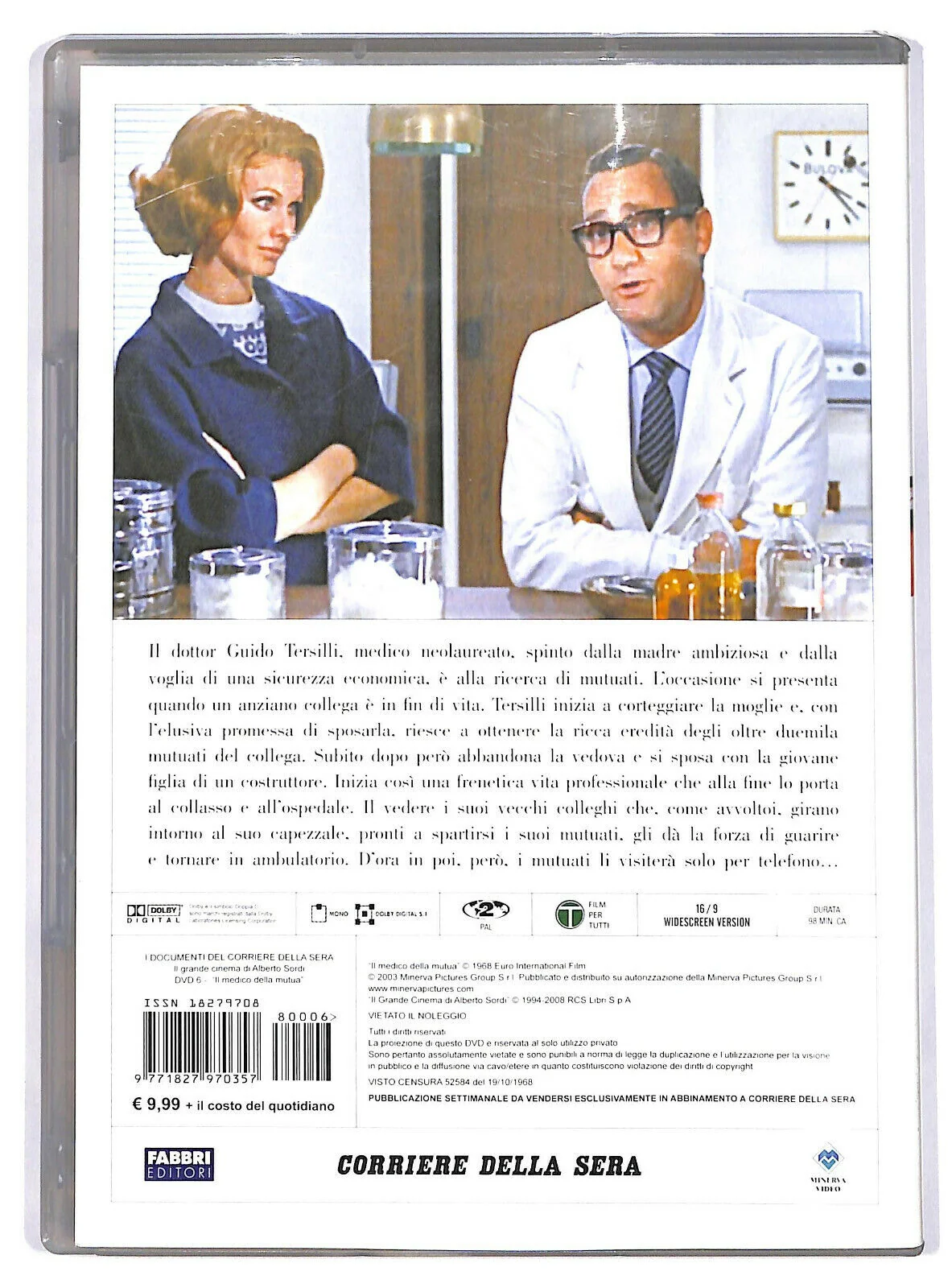 EBOND Il Medico Della Mutua - Alberto Sordi Editoriale DVD DB739147 - Image 2