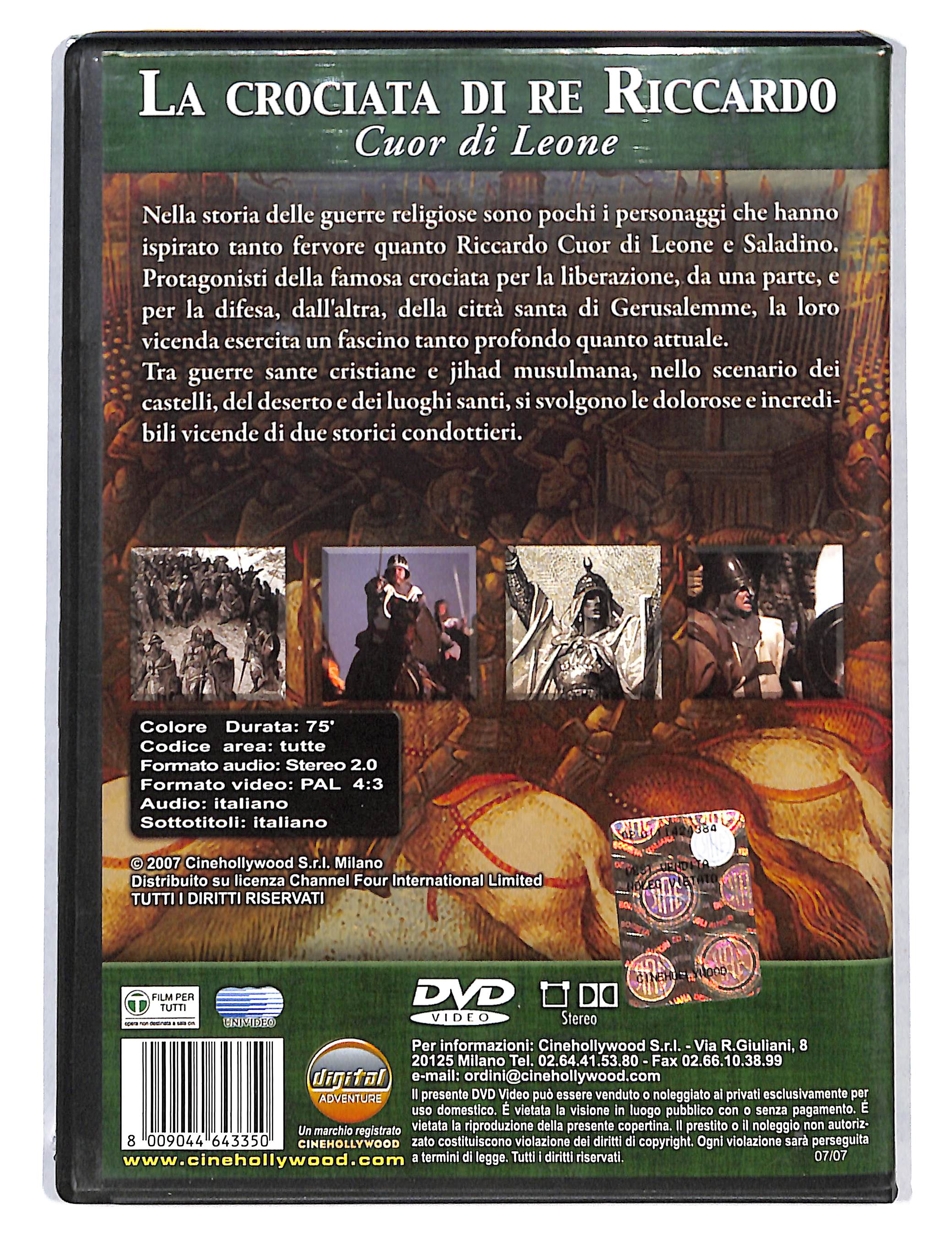 EBOND Il Medioevo - la crociata di re riccardo DVD DB670105 - Image 2