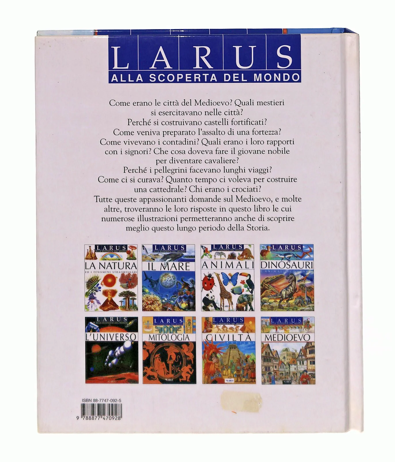 EBOND Il Medioevo Larus 2001 Libro LI047482 - Image 2