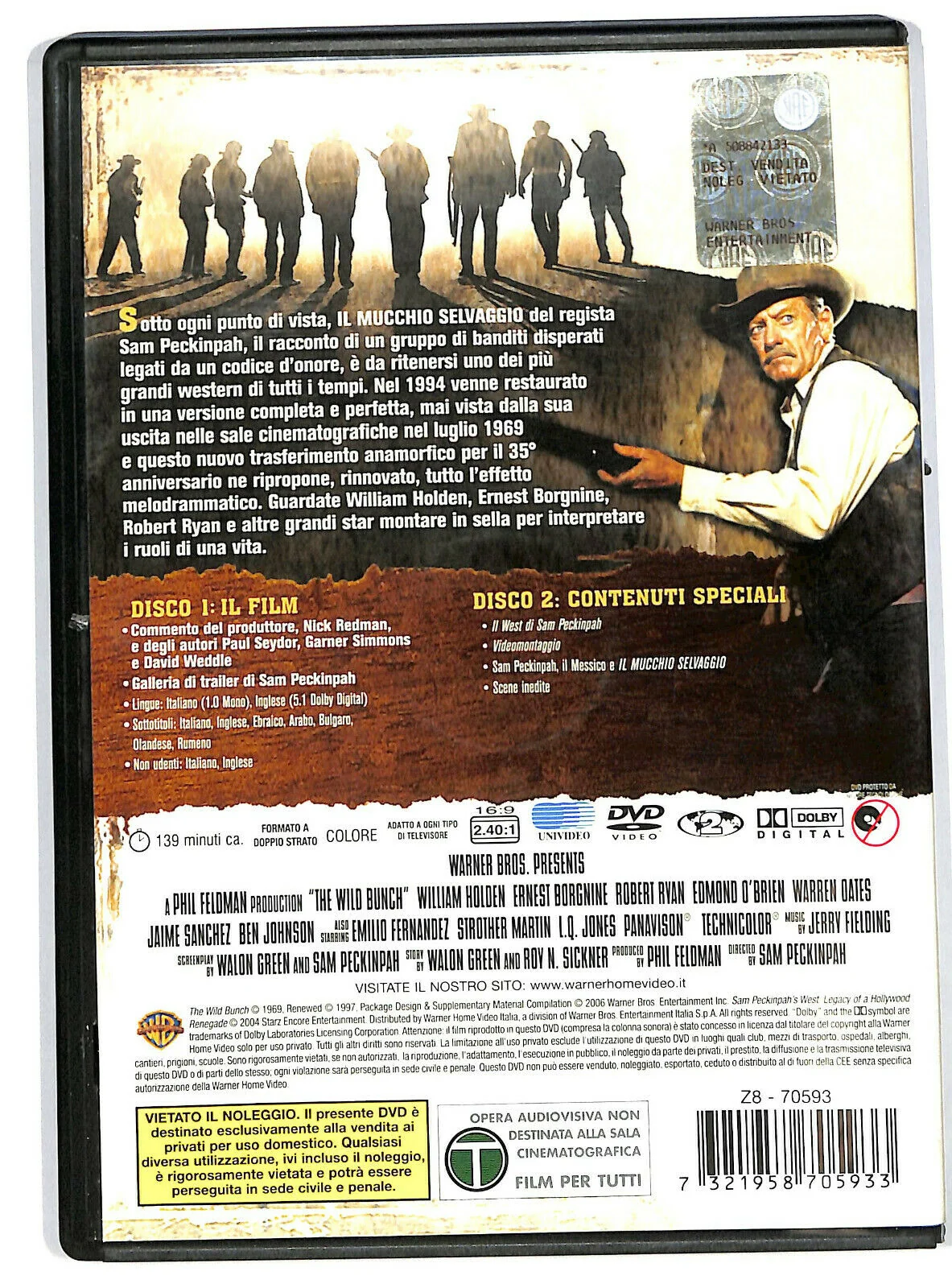 EBOND Il Mucchio Selvaggio EDizione Speciale Due Dischi DVD DB713456 - Image 2