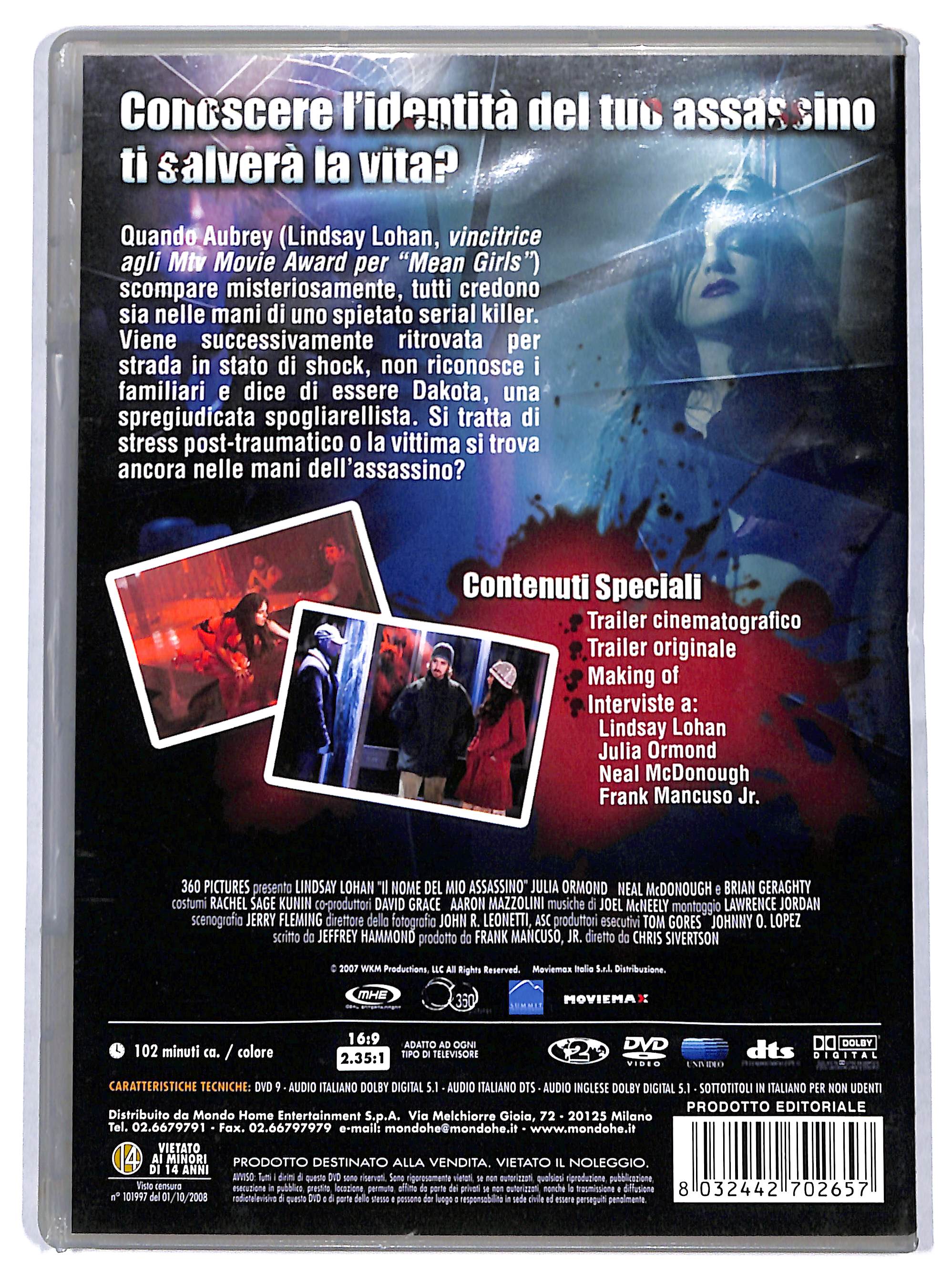 EBOND Il nome del mio assassino DVD DB699749 - Image 2