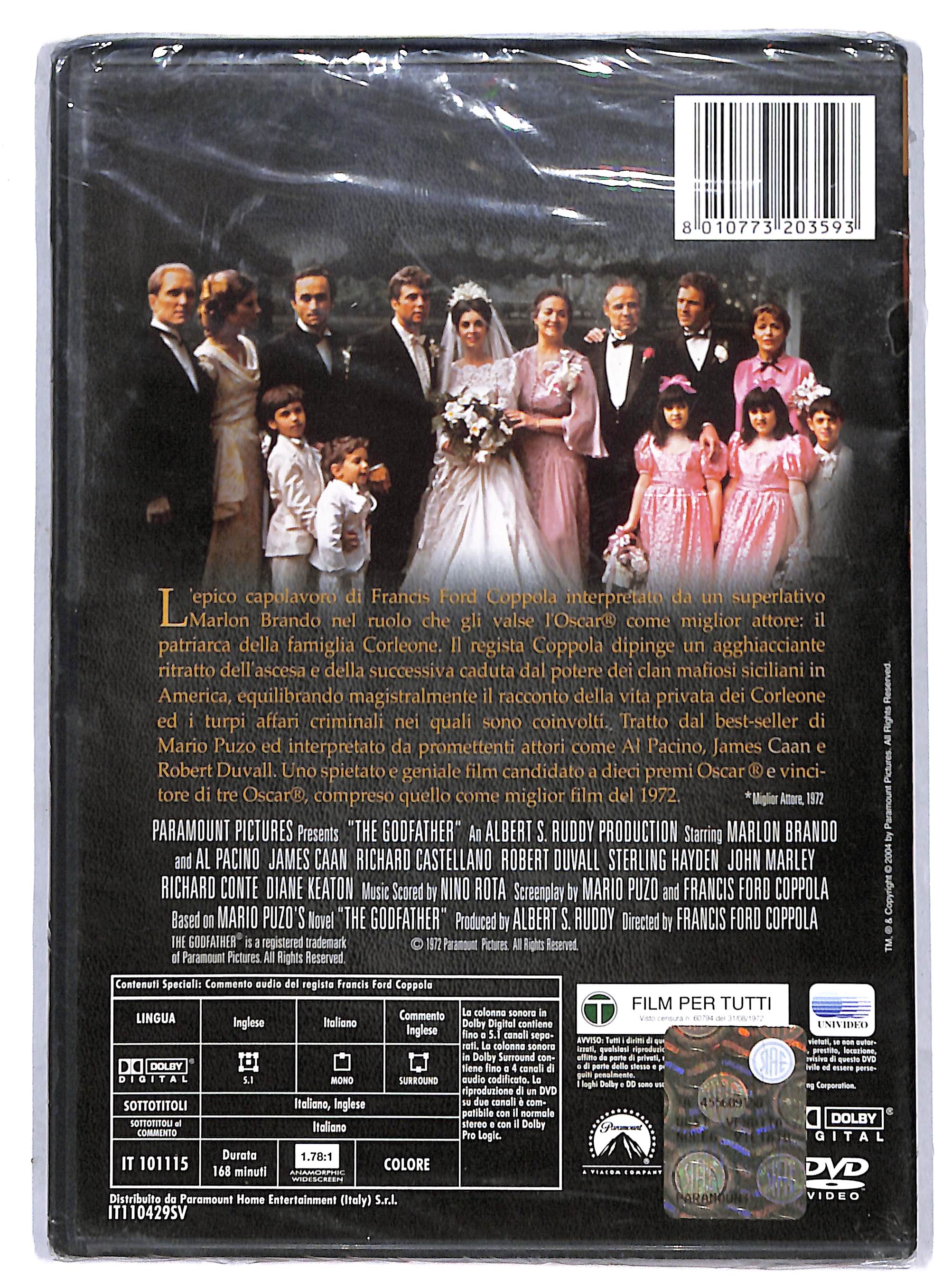 EBOND Il Padrino NOLEGGIO DVD DB732611 - Image 2