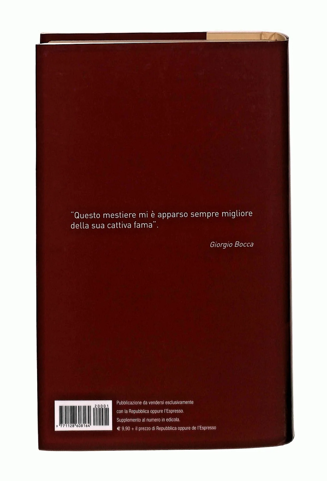 EBOND Il Partigiano Della Parola Giorgio Bocca Repubblica Libro LI045729 - Image 2
