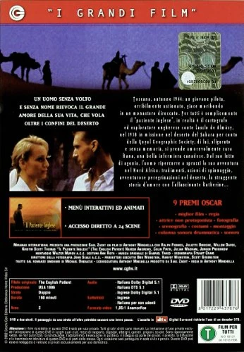 EBOND Il paziente inglese DVD DB710808 - Image 2