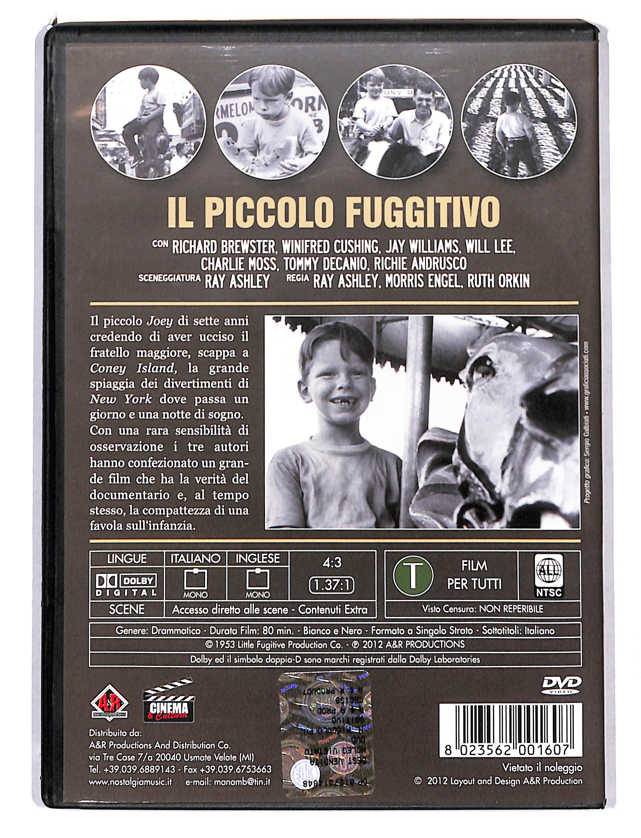 EBOND Il Piccolo Fuggitivo DVD DB754656 - Image 2