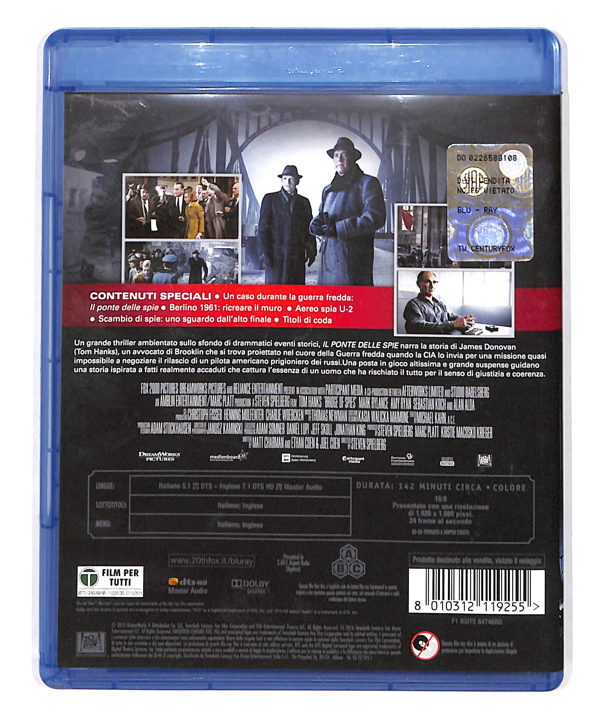 EBOND Il Ponte Delle Spie BLURAY DB713714 - Image 2