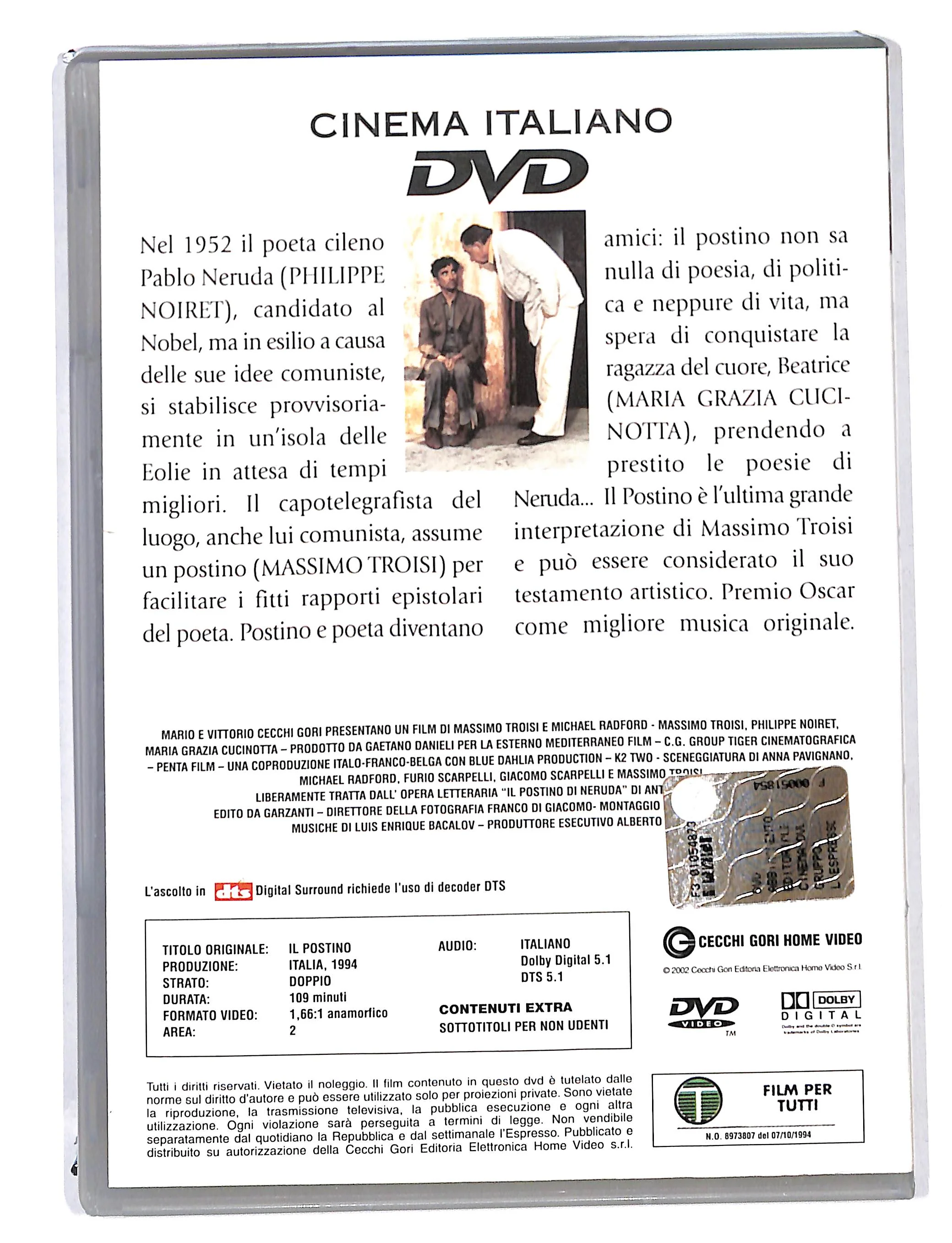 EBOND Il Postino vol.1 EDITORIALE DVD DB717605 - Image 2