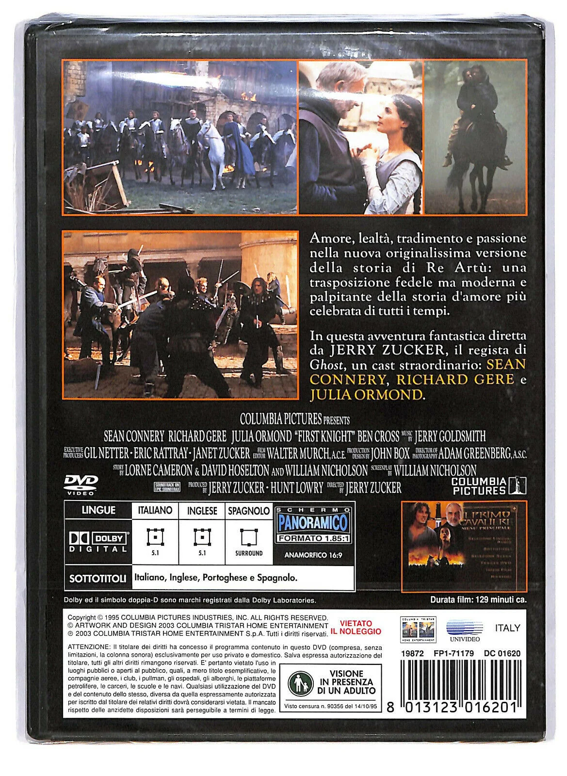 EBOND Il Primo Cavaliere DVD DB748325 - Image 2