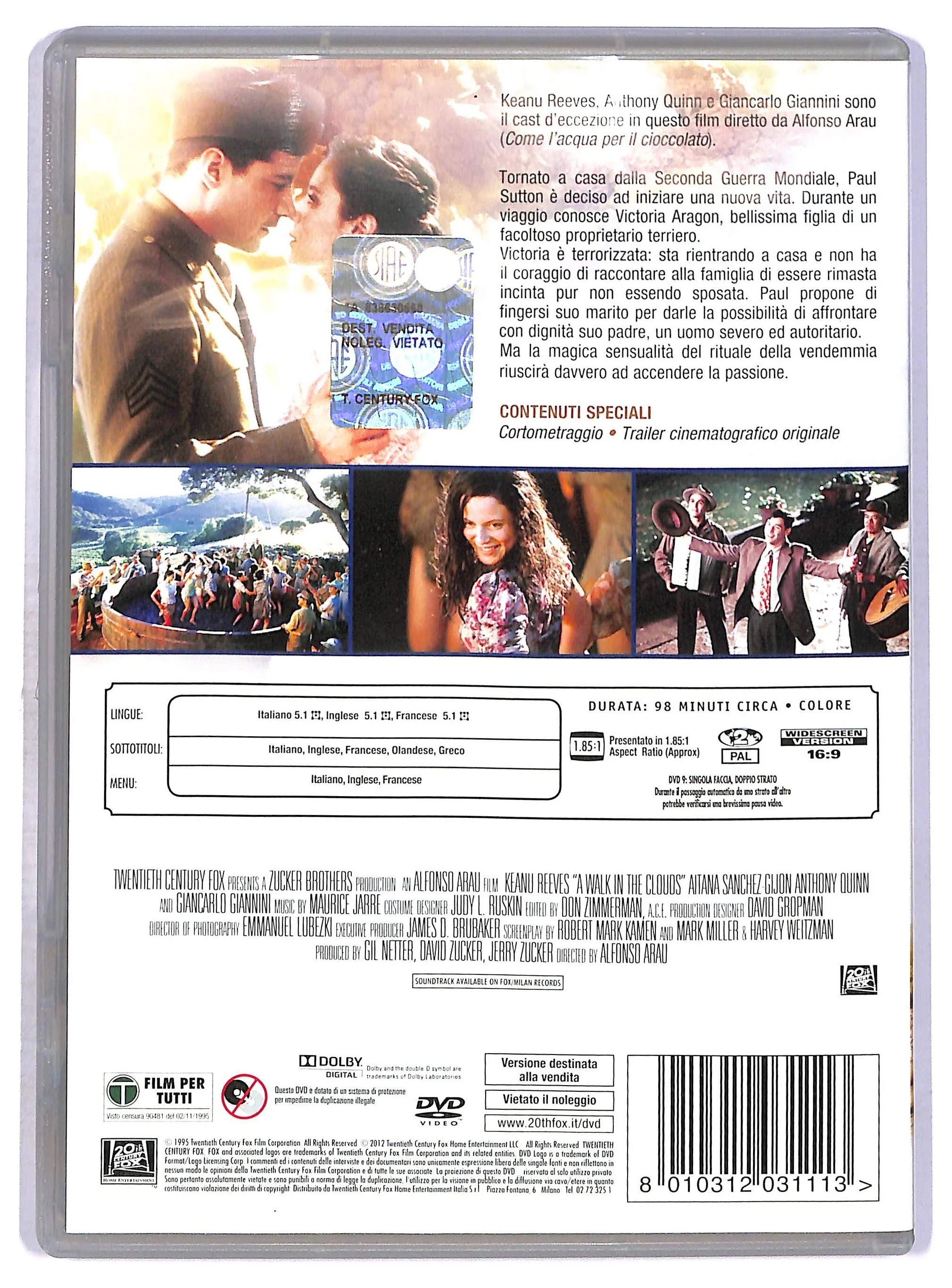 EBOND Il Profumo Del Mosto Selvatico DVD DB716324 - Image 2