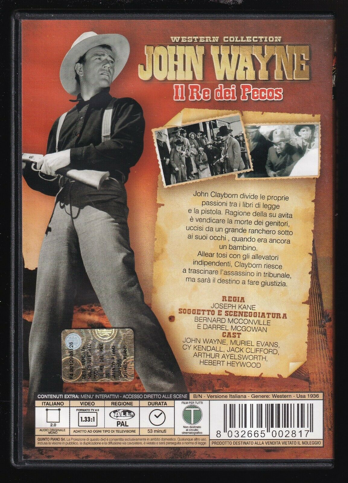 EBOND Il Re Dei Pecos DVD D820816 - Image 2