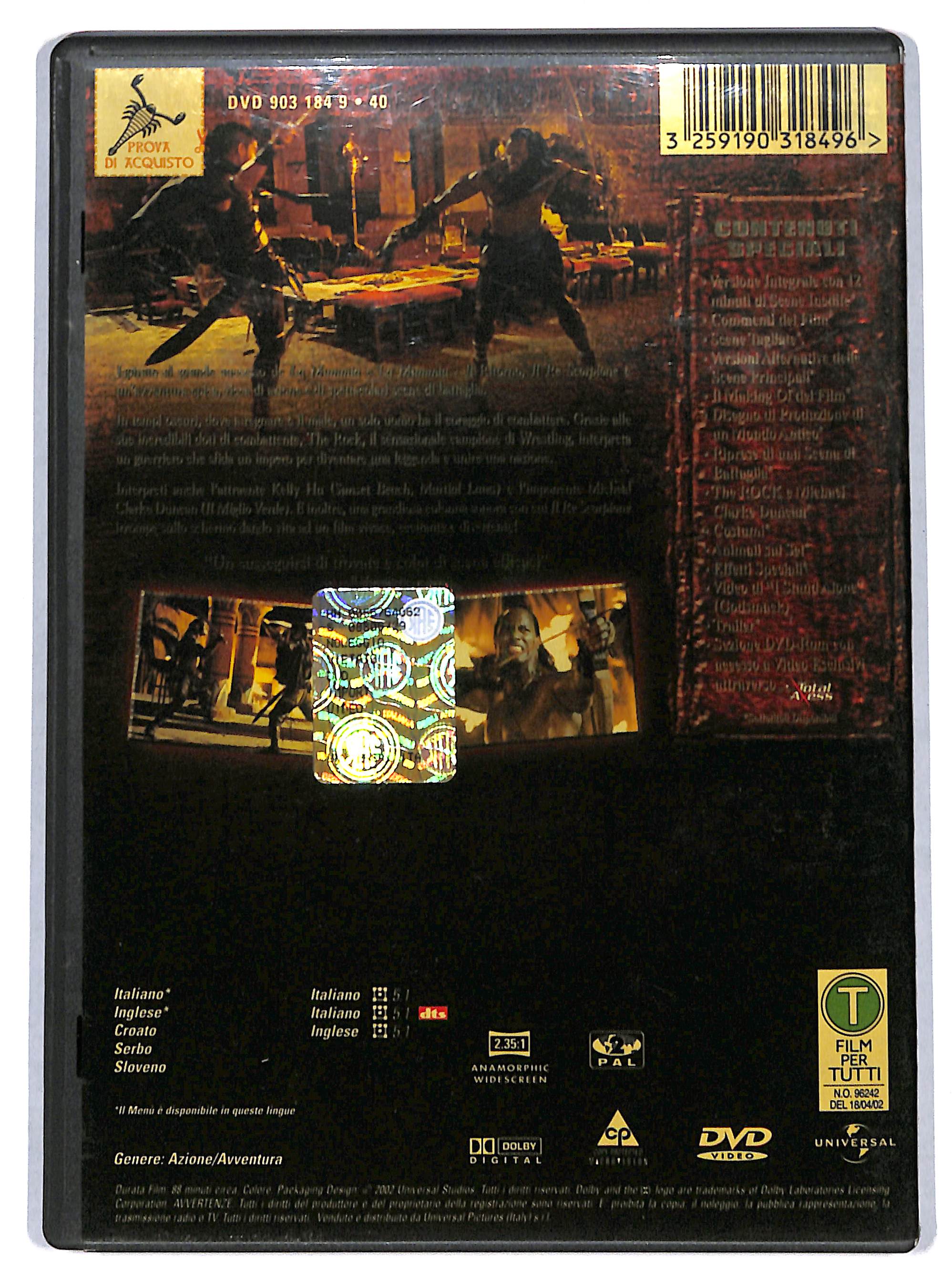 EBOND il re scorpione DVD DB743120 - Image 2