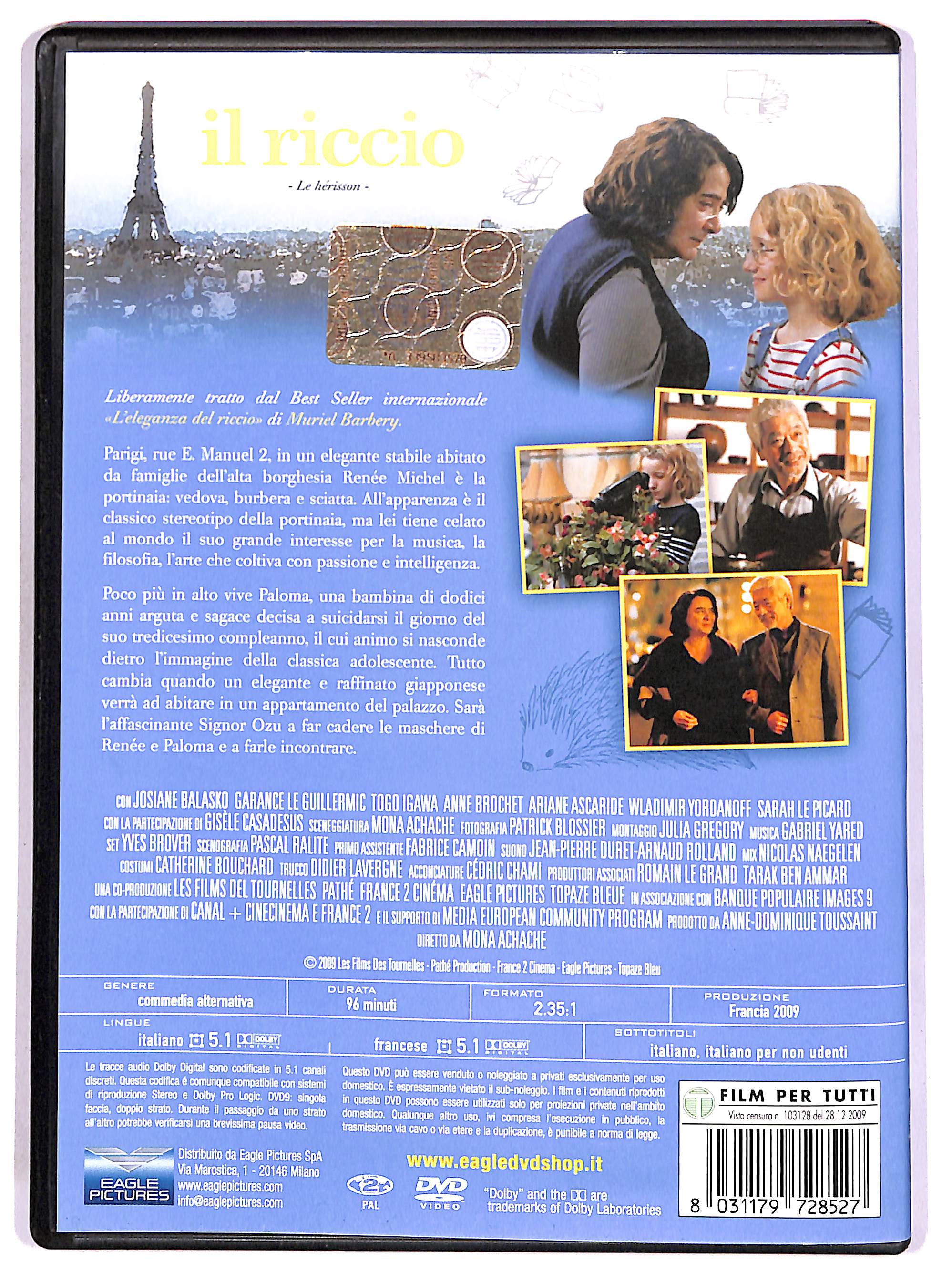 EBOND Il riccio NOLEGGIO DVD DB714262 - Image 2