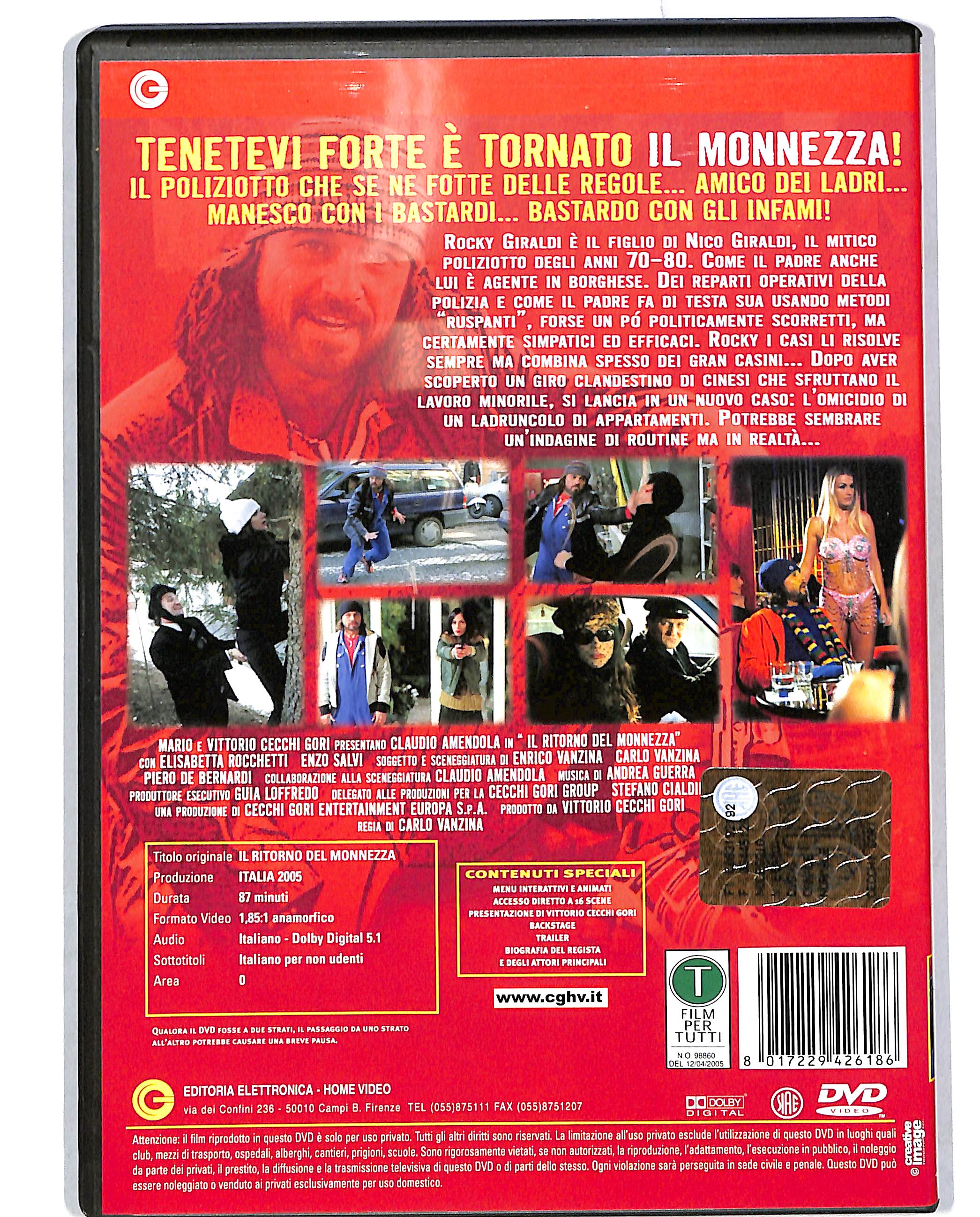 EBOND Il ritorno del Monnezza DVD DB691725 - Image 2