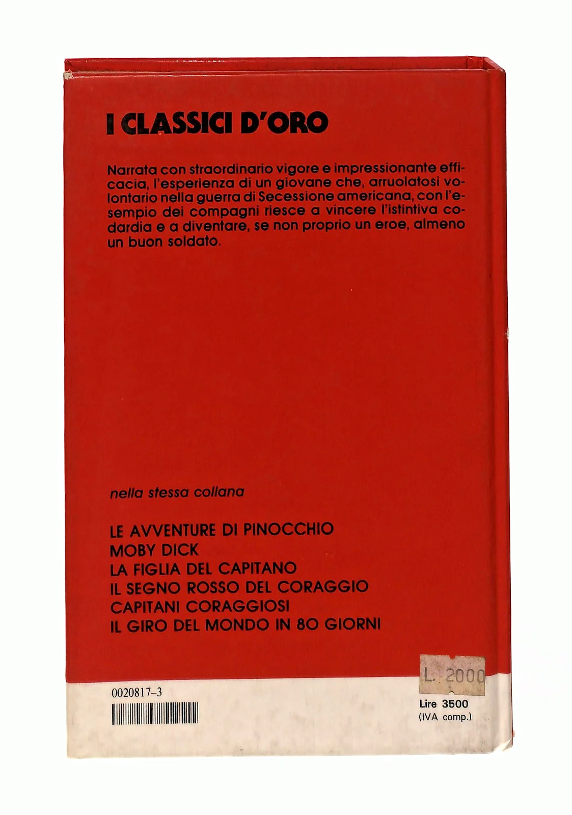 EBOND Il Segno Rosso Del Coraggio Stephen Crane Il Melograno Libro LI046530 - Image 2