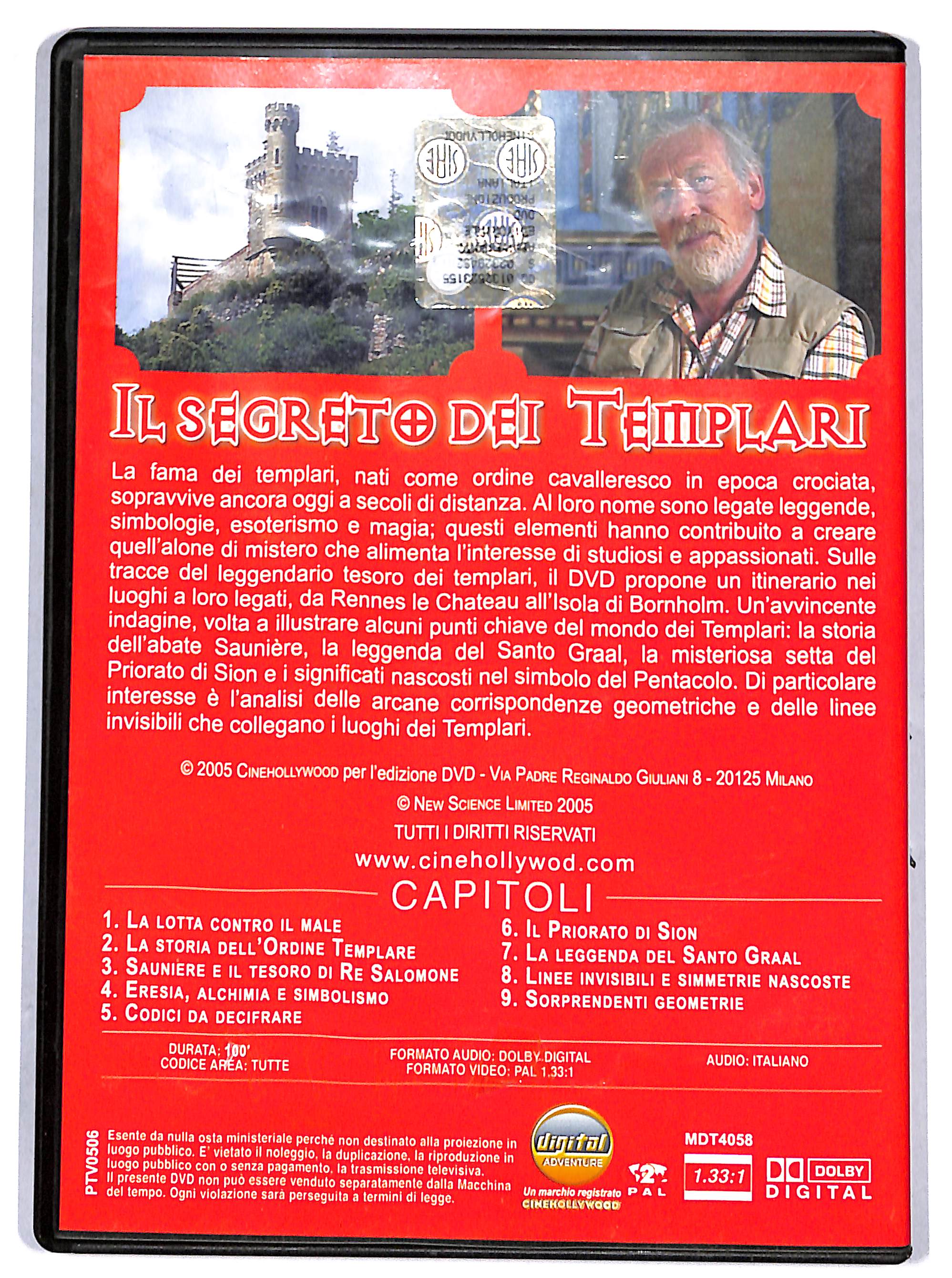 EBOND il segreto dei templari EDITORIALE DVD DB713962 - Image 2