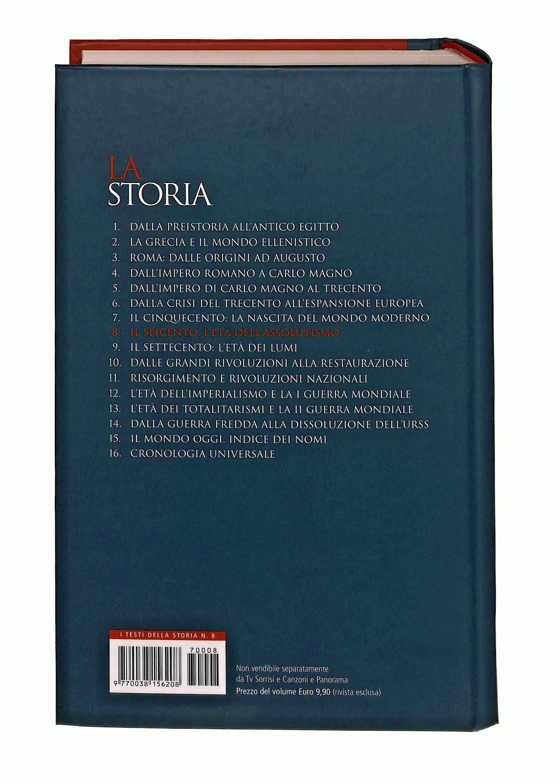 EBOND Il Seicento l Eta Dell Assolutismo La Storia 8 Editoriale Libro LI047632 - Image 2
