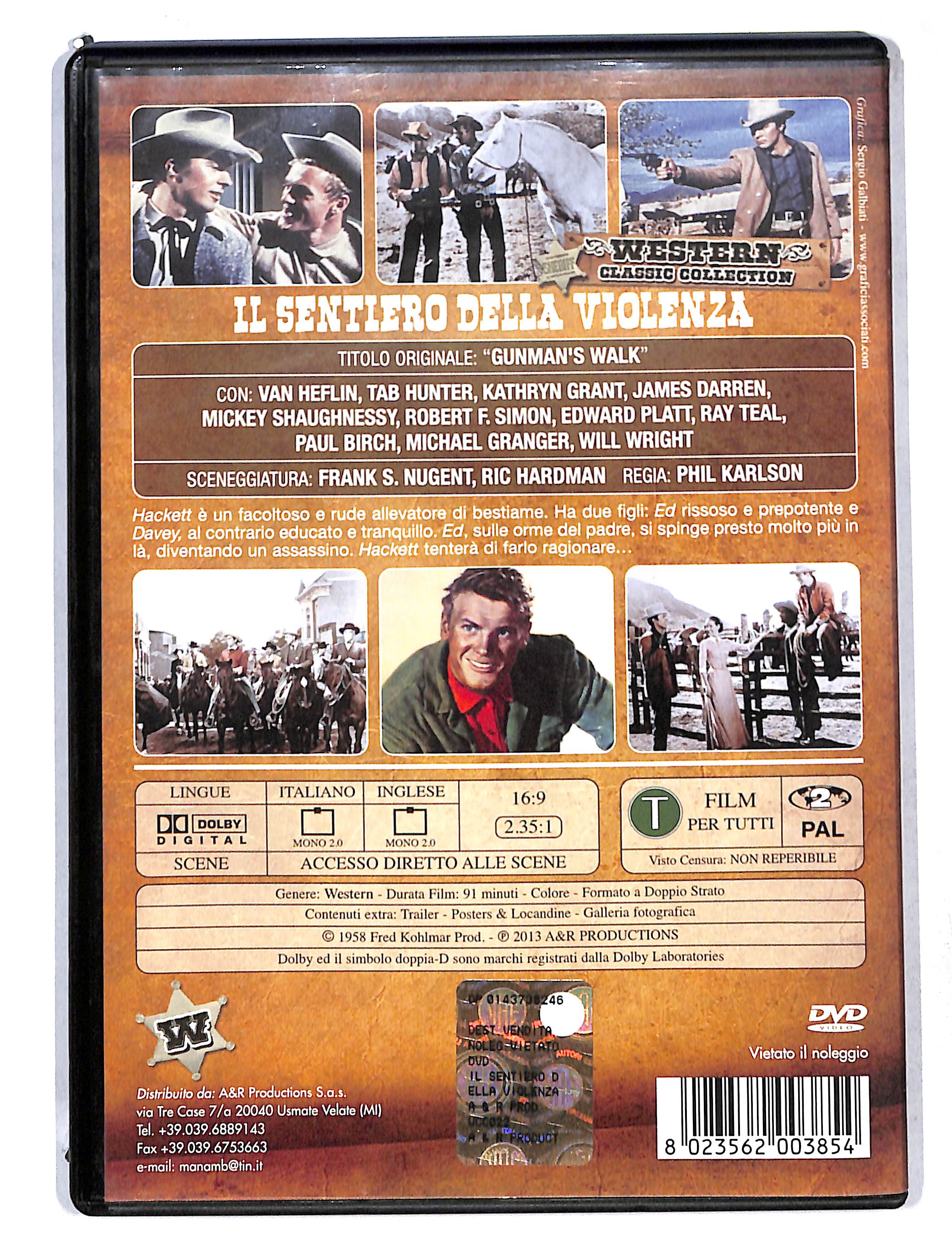 EBOND Il Sentiero Della Violenza DVD DB750435 - Image 2