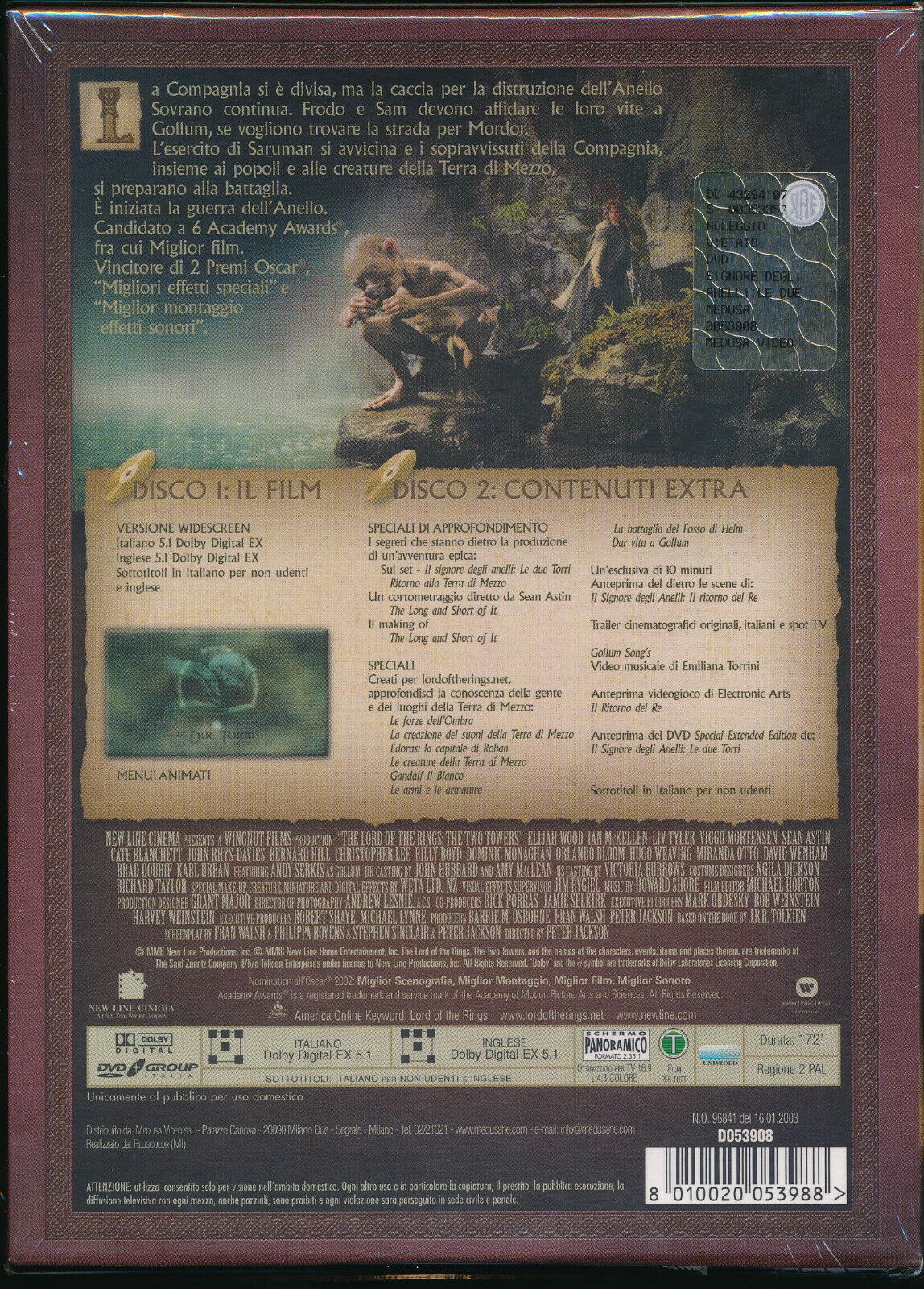 EBOND Il Signore Degli Anelli Le Due Torri DVD DB763333 - Image 2