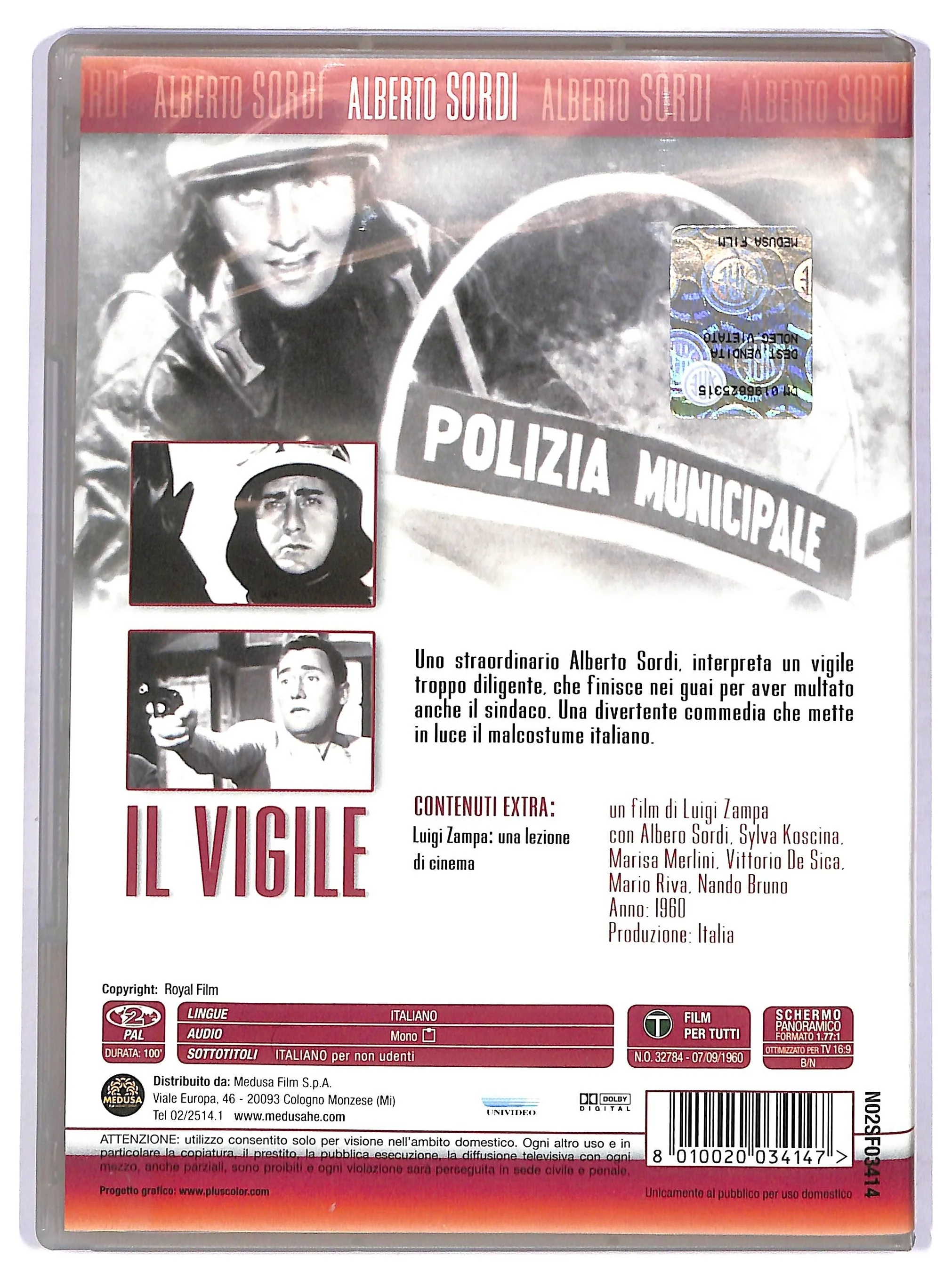 EBOND Il vigile DVD DB716943 - Image 2