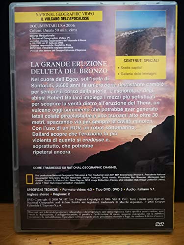 EBOND IL VULCANO DELL'APOCALISSE - NATIONAL GEOGRAPHIC DVD DB712633 - Image 2