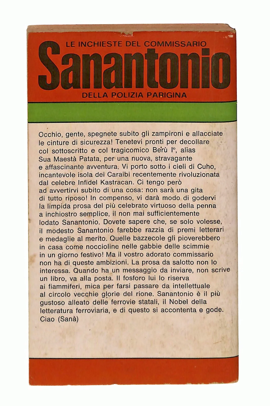 EBOND In Bocca Al Coccodrillo Sanantonio Mondadori 1976 Libro LI048741 - Image 2