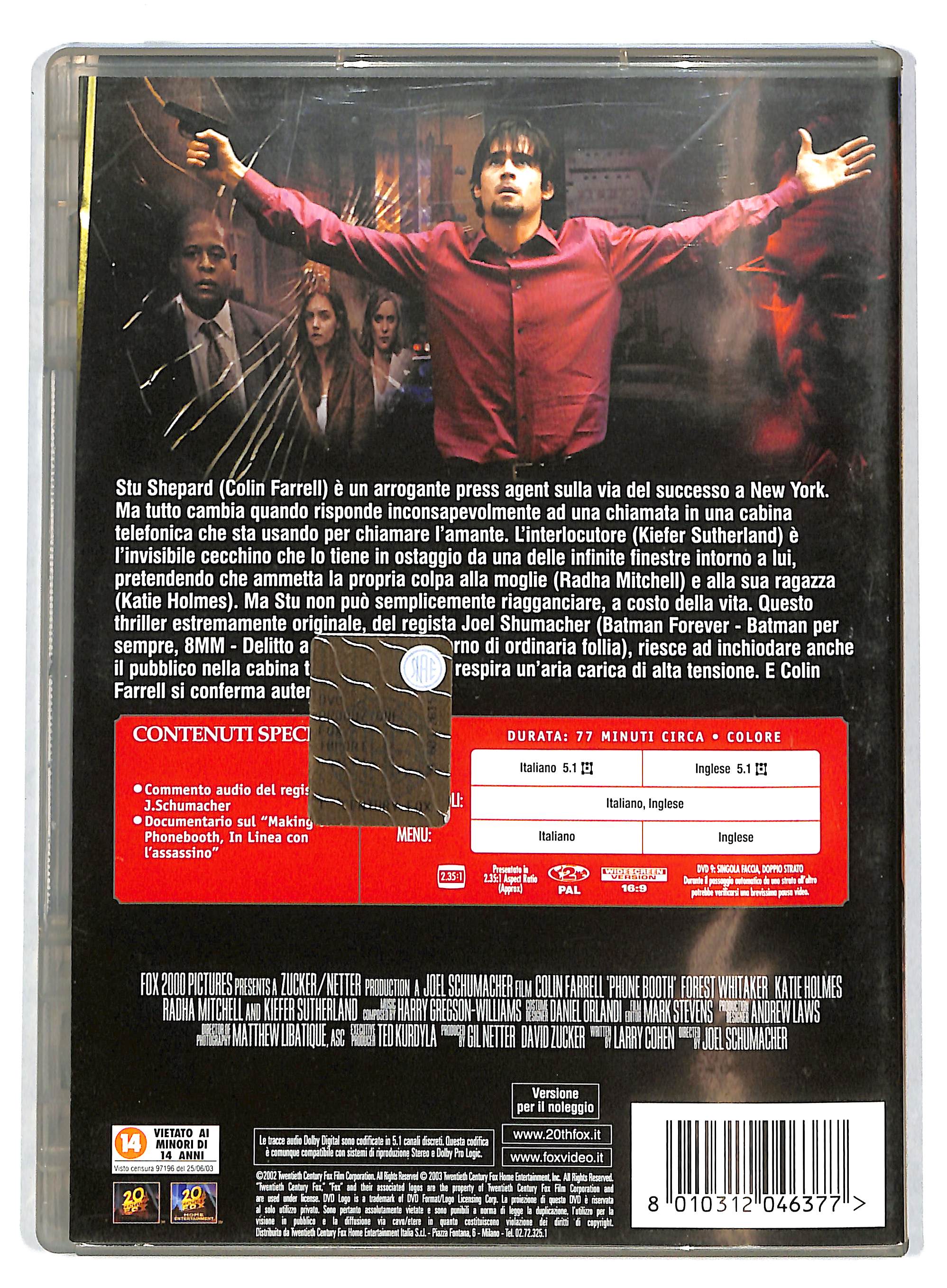 EBOND In linea con l'assassino - Phone Booth NOLEGGIO NOLEGGIO DVD DB745841 - Image 2