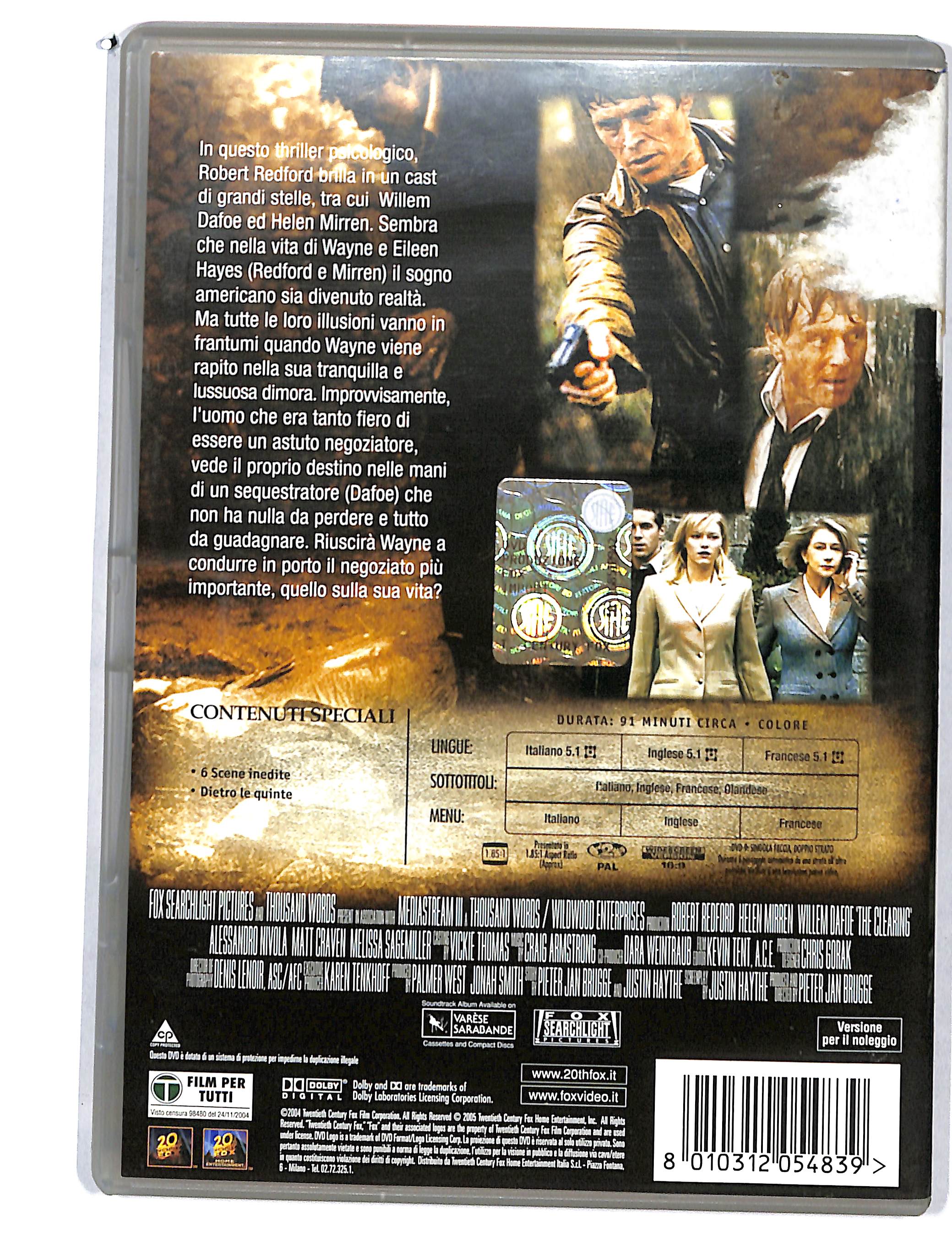 EBOND In Ostaggio NOLEGGIO DVD DB727842 - Image 2