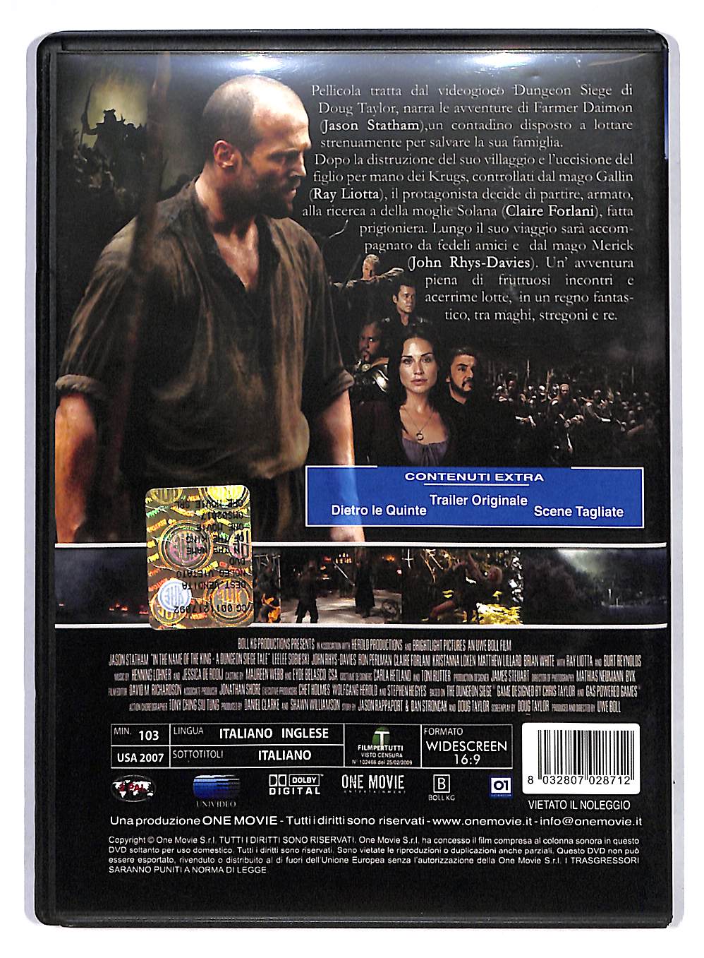 EBOND In The Name of The King DVD DB740810 - Image 2