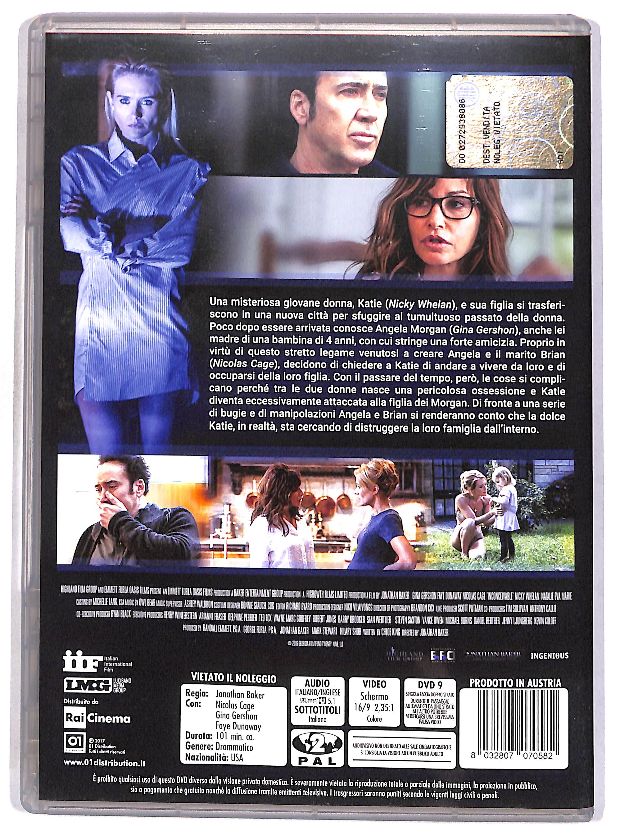 EBOND Inconceivable NOLEGGIO DVD DB733616 - Image 2