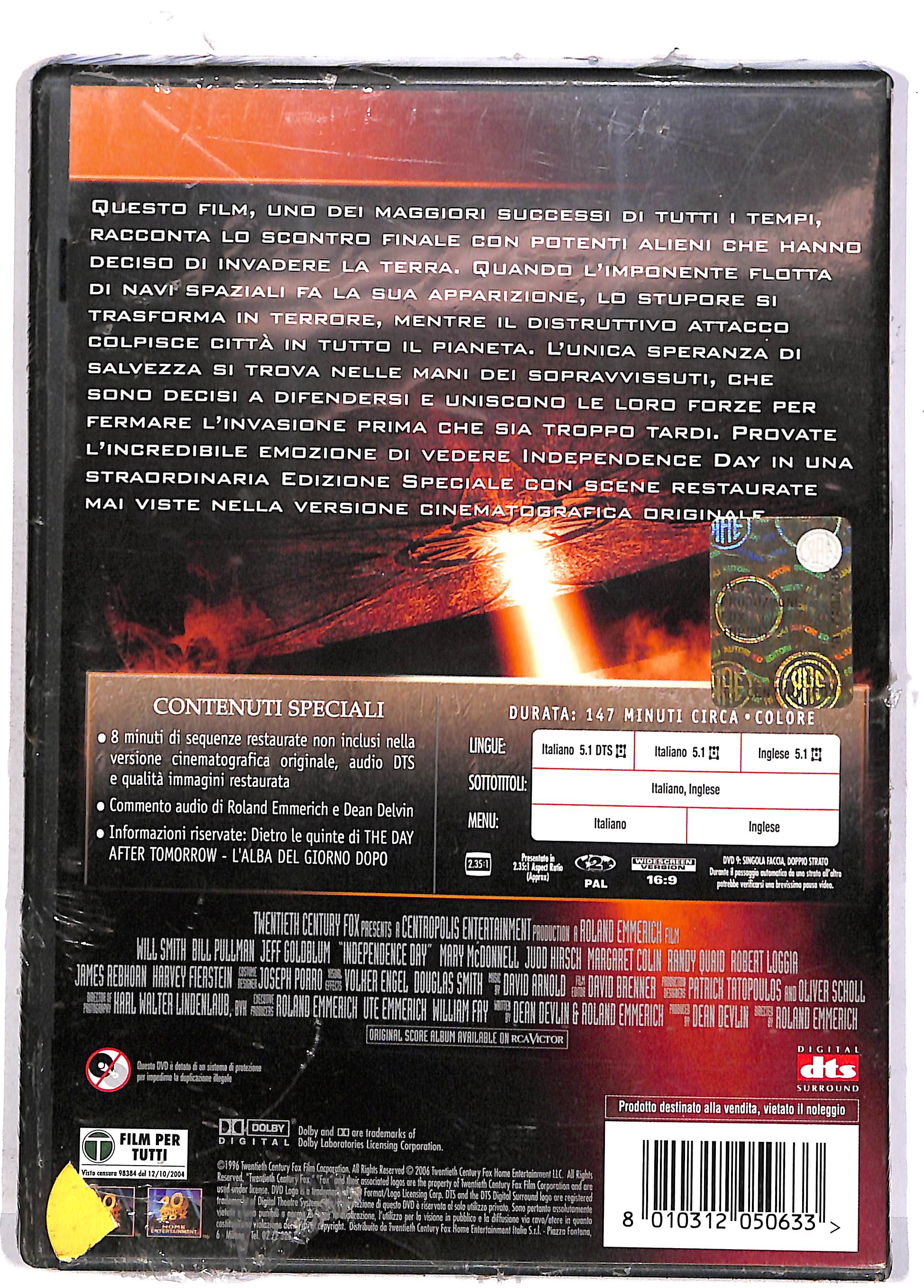 EBOND independance day DVD DB754914 - Image 2